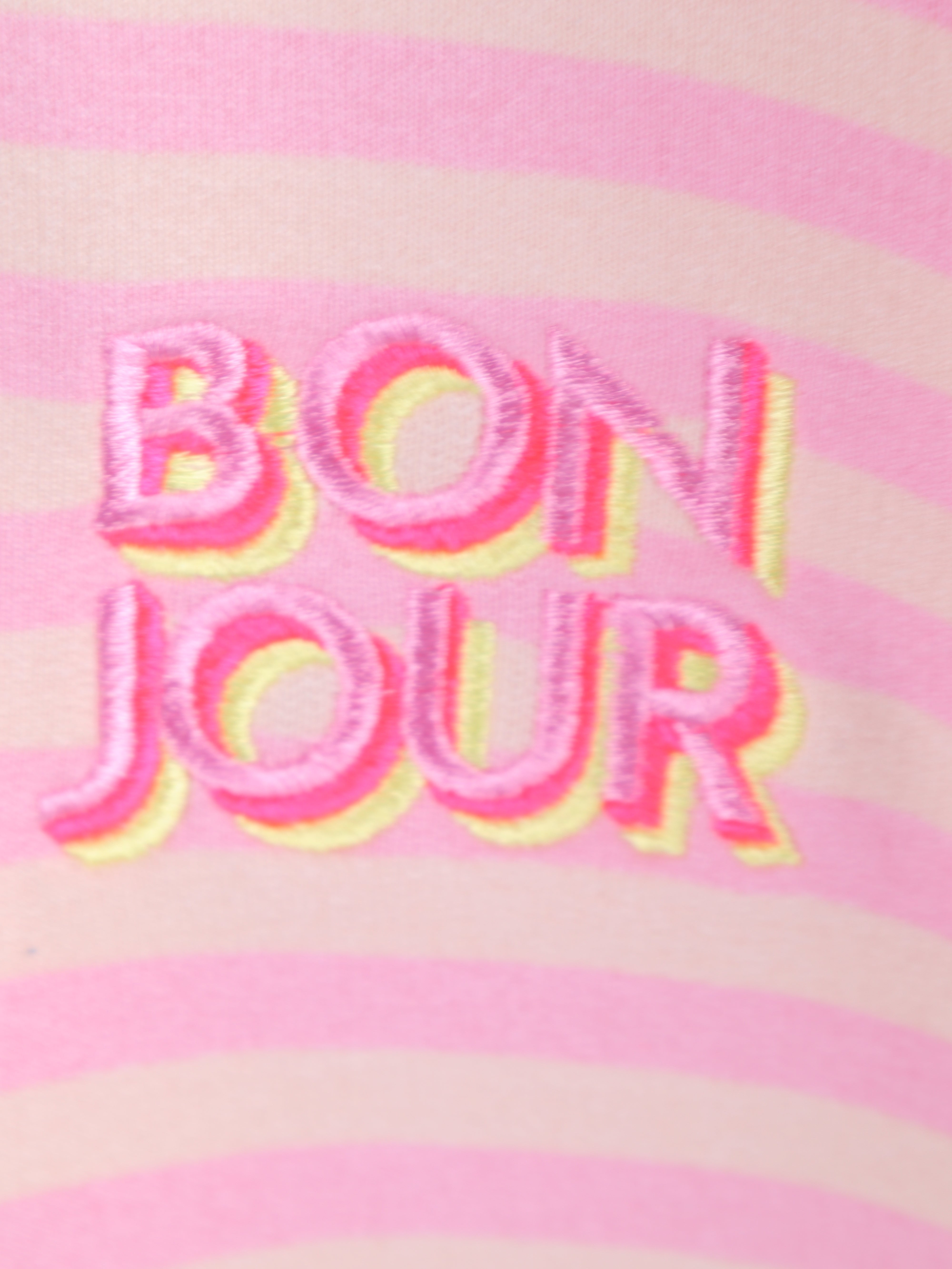 Oversize Streifen-Shirt Bonjour