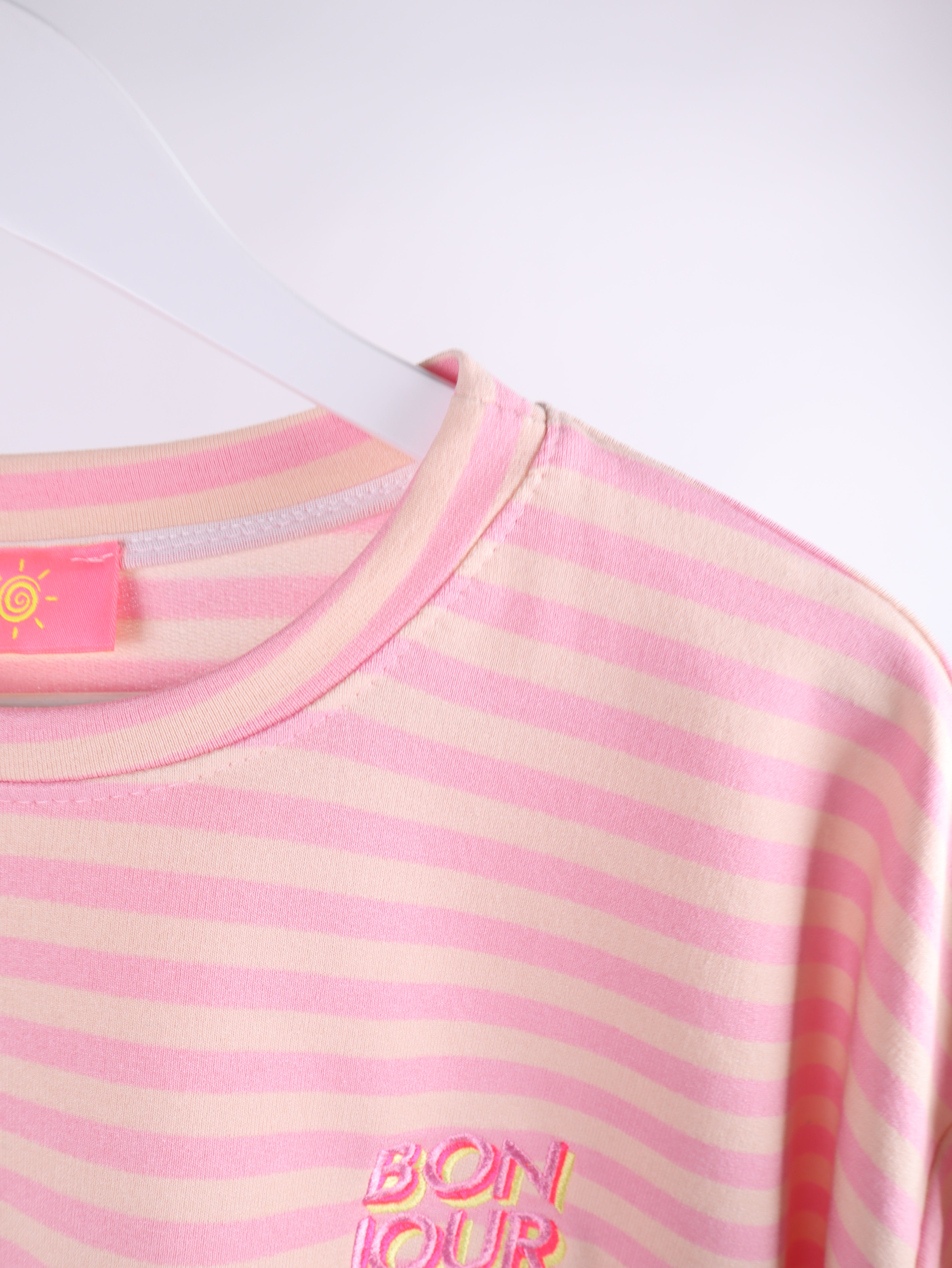 Oversize Streifen-Shirt Bonjour