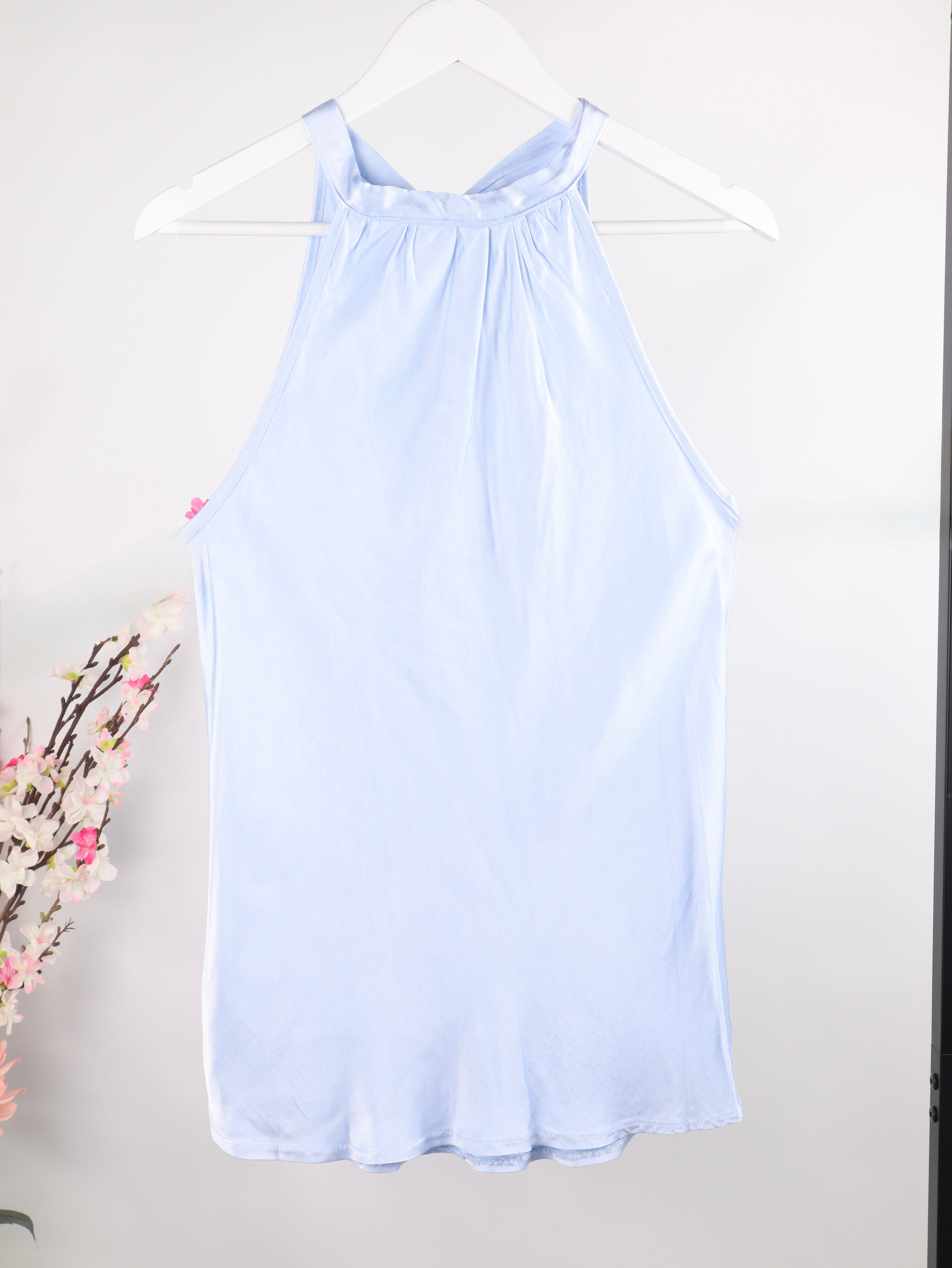 Halterneck Top Viskose