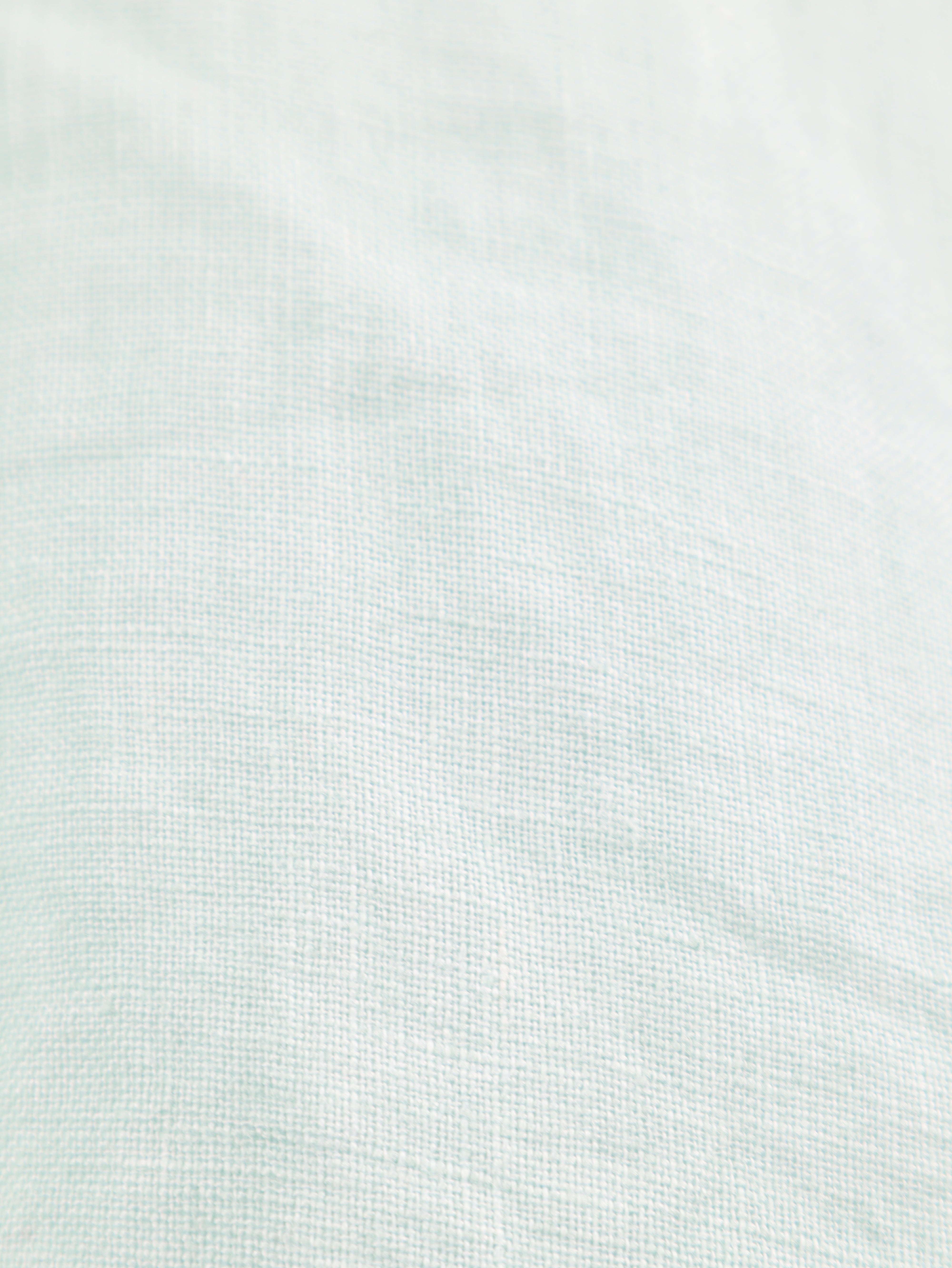 Oversize Leinenshirt mit Zierknopf