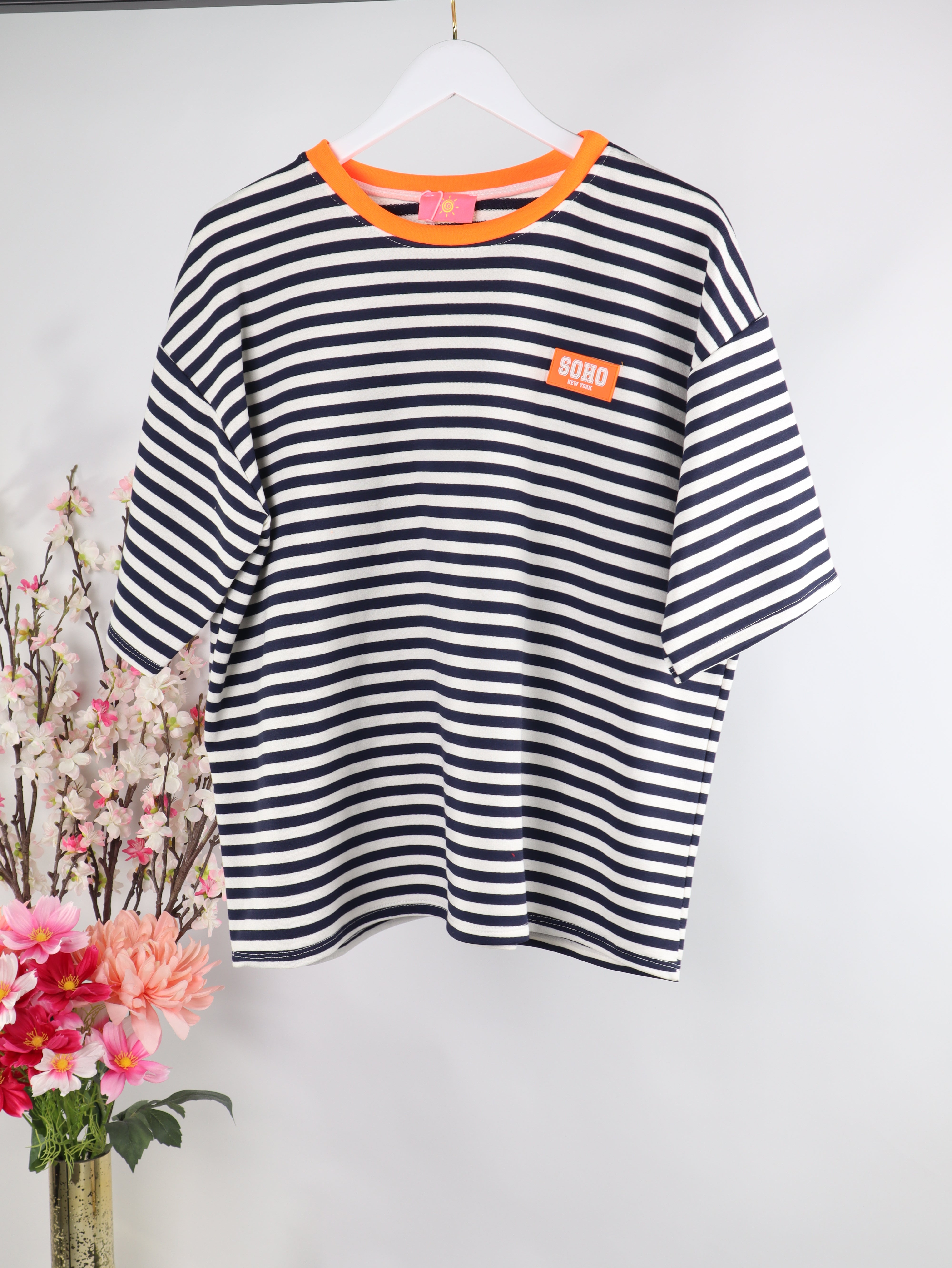Oversize Streifen-Shirt SOHO