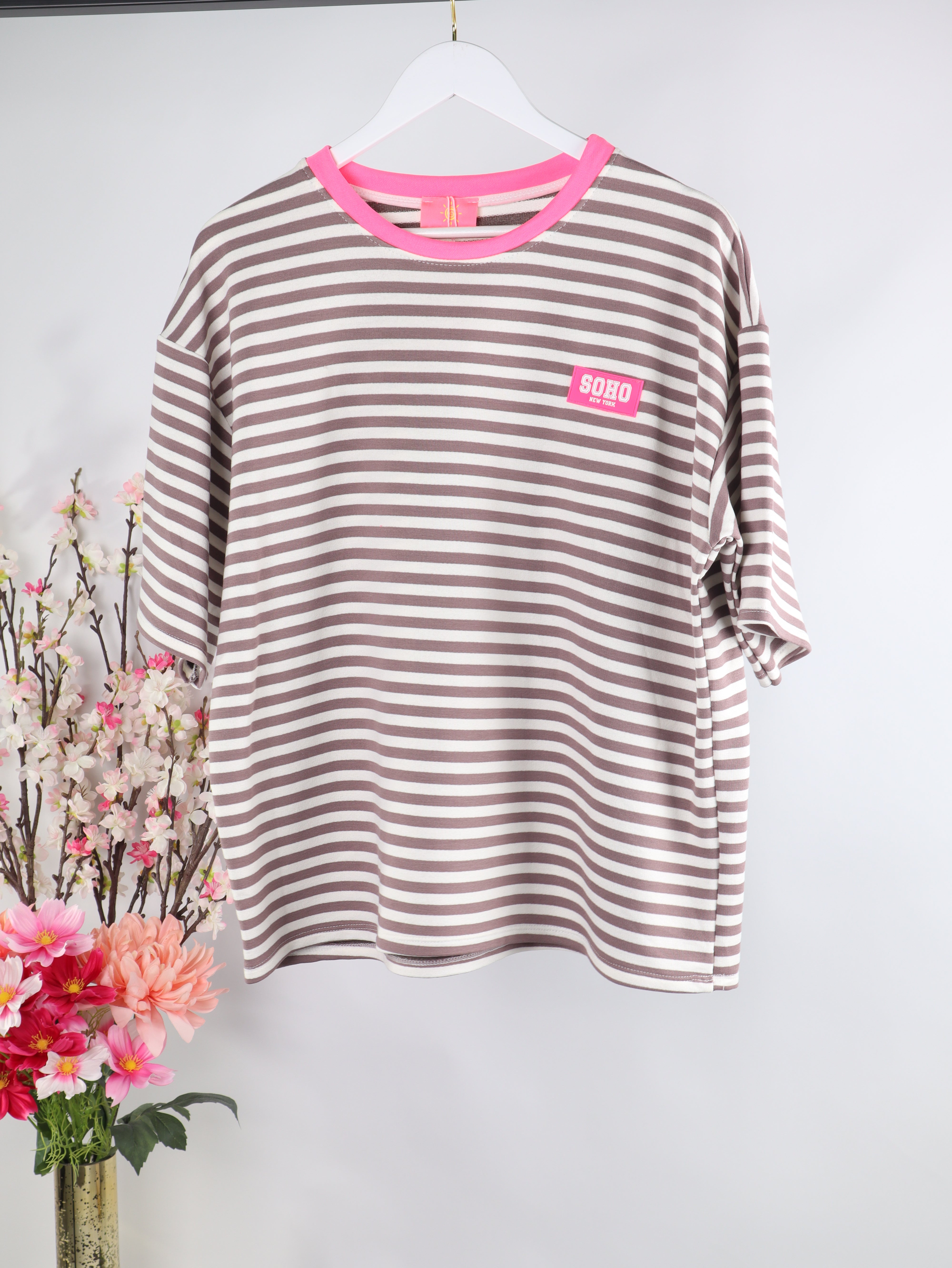 Oversize Streifen-Shirt SOHO