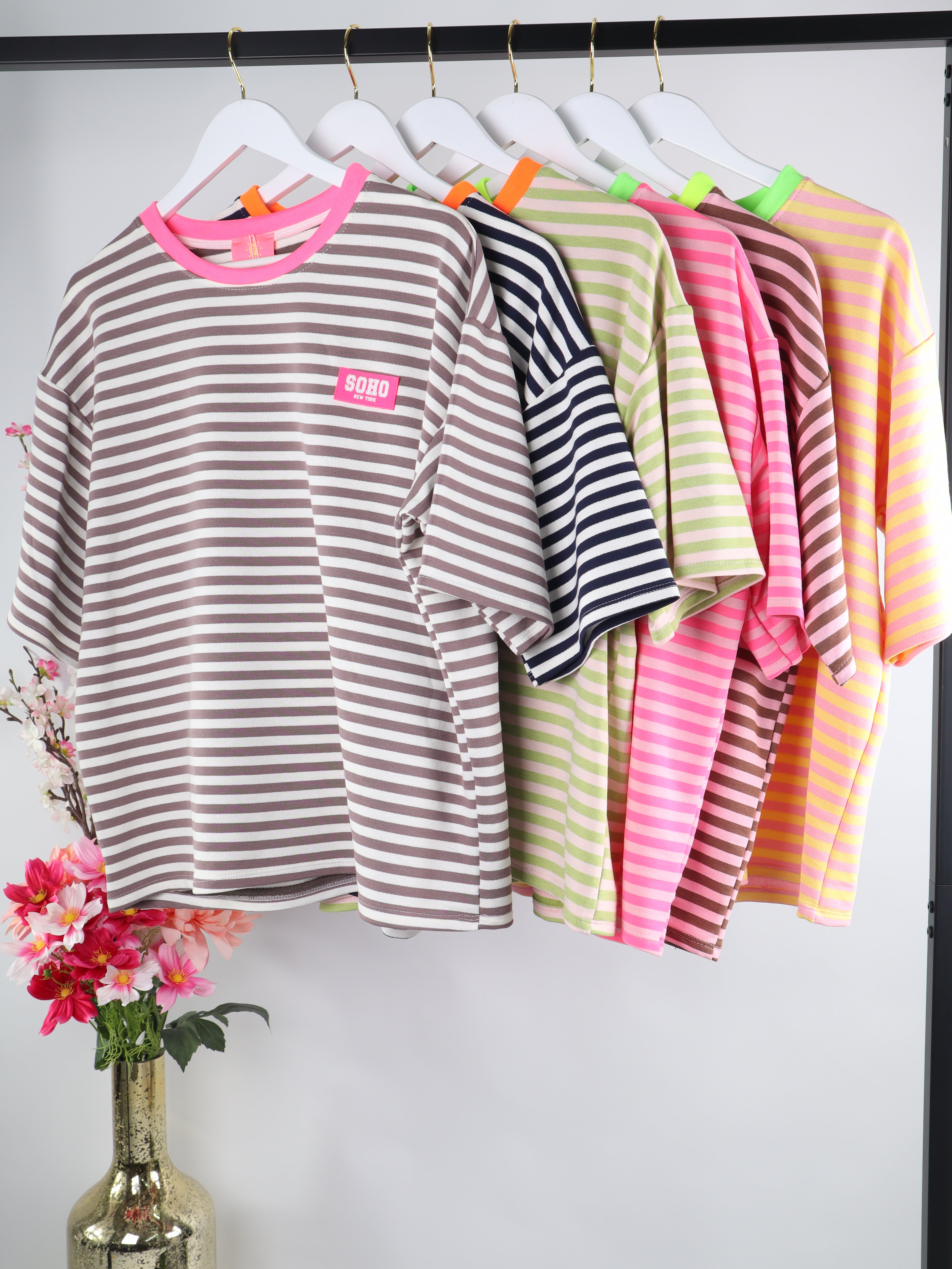 Oversize Streifen-Shirt SOHO