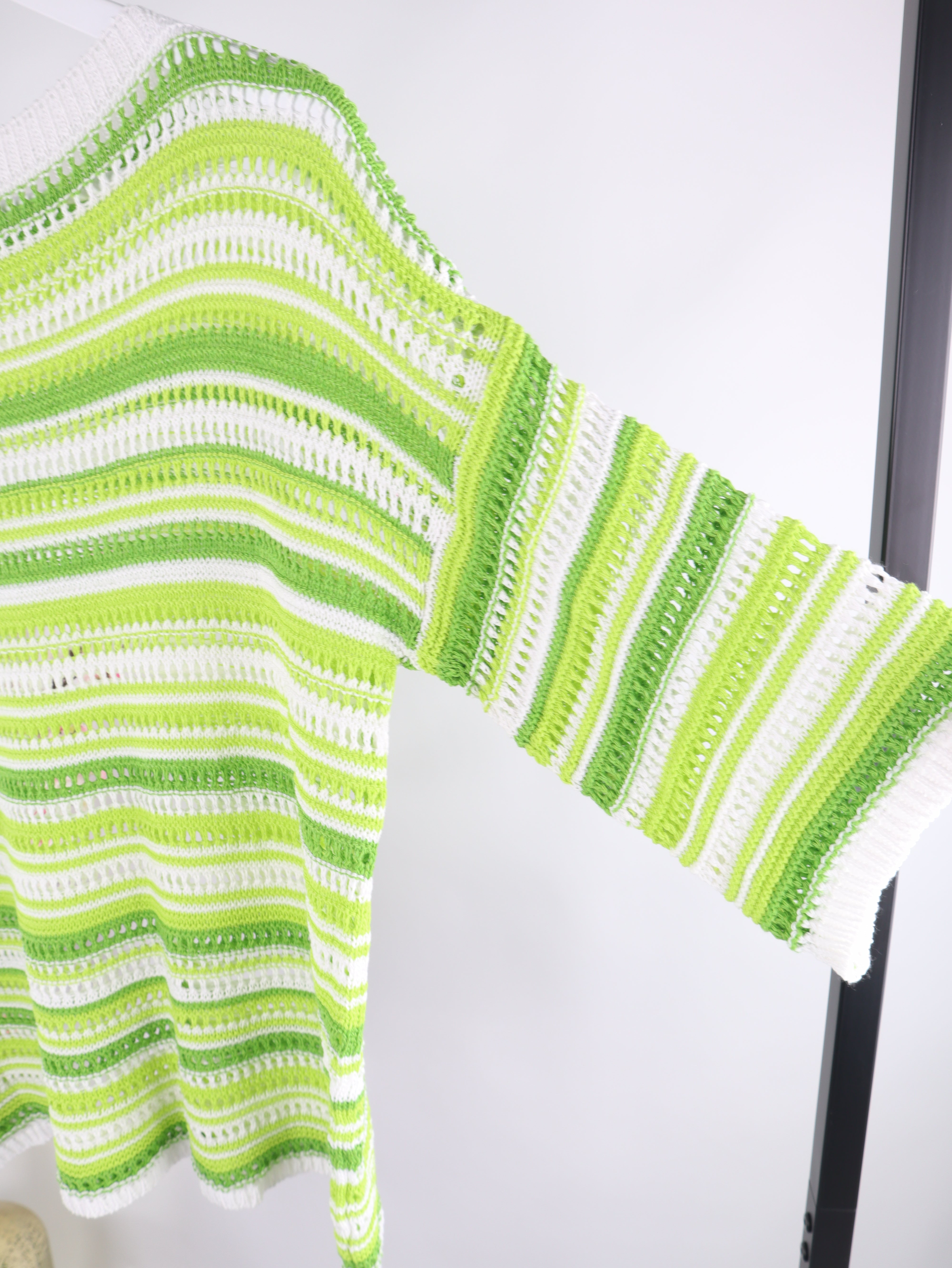 Streifen Strickshirt Multicolor
