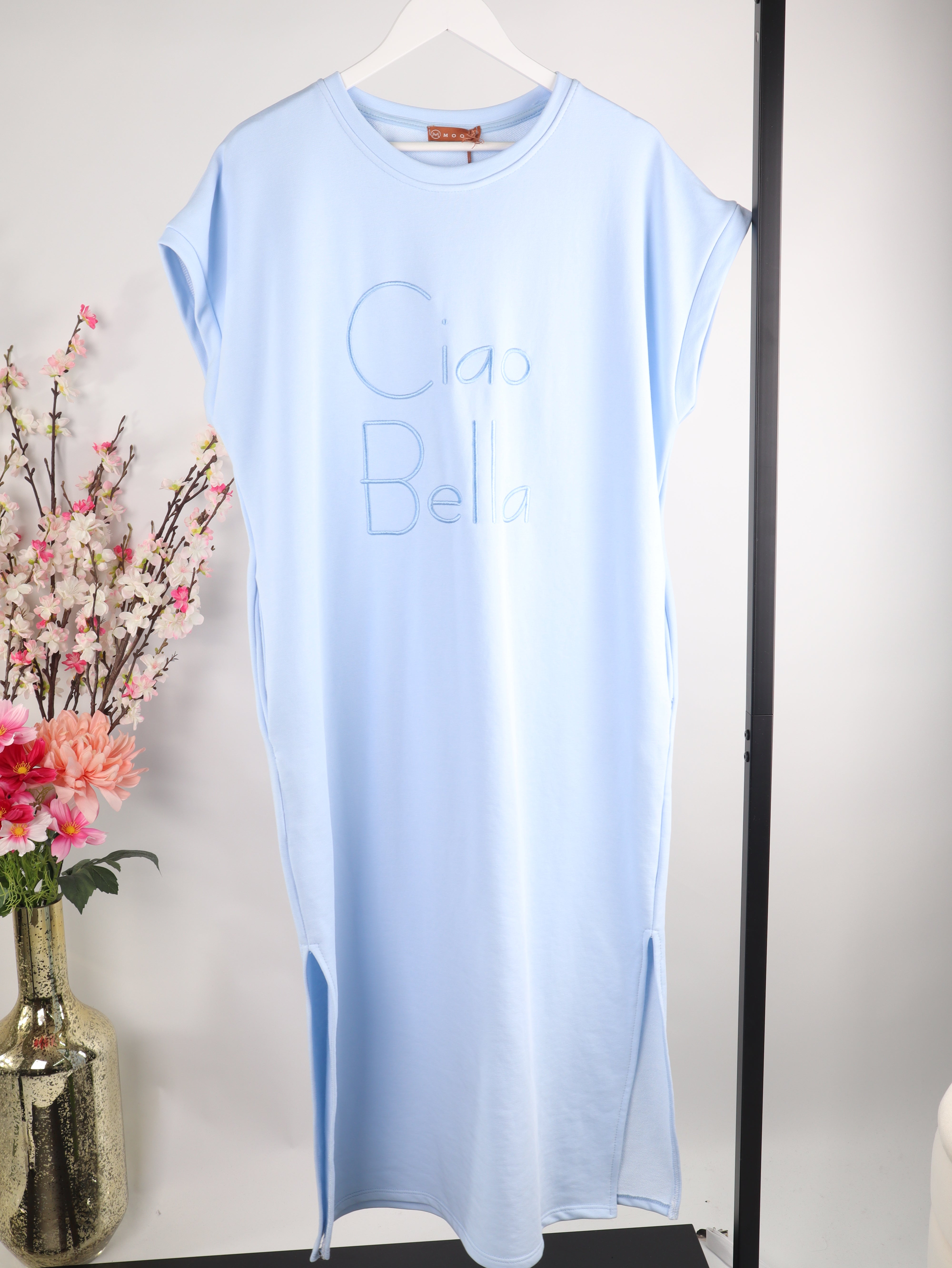 Maxi-T-Shirt Kleid "Ciao Bella"