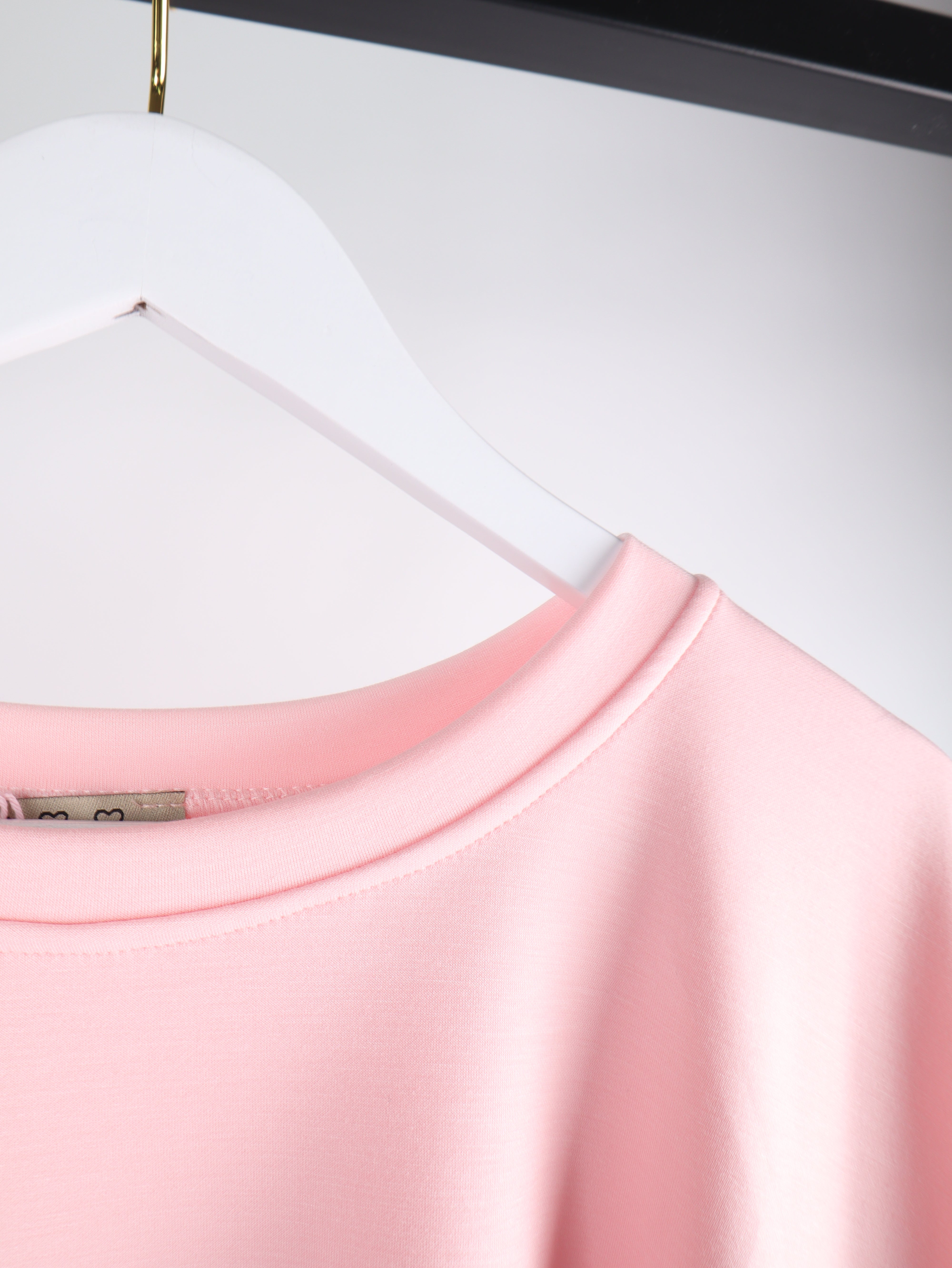 Oversize kurzarm Sweatshirt „Butter Soft“