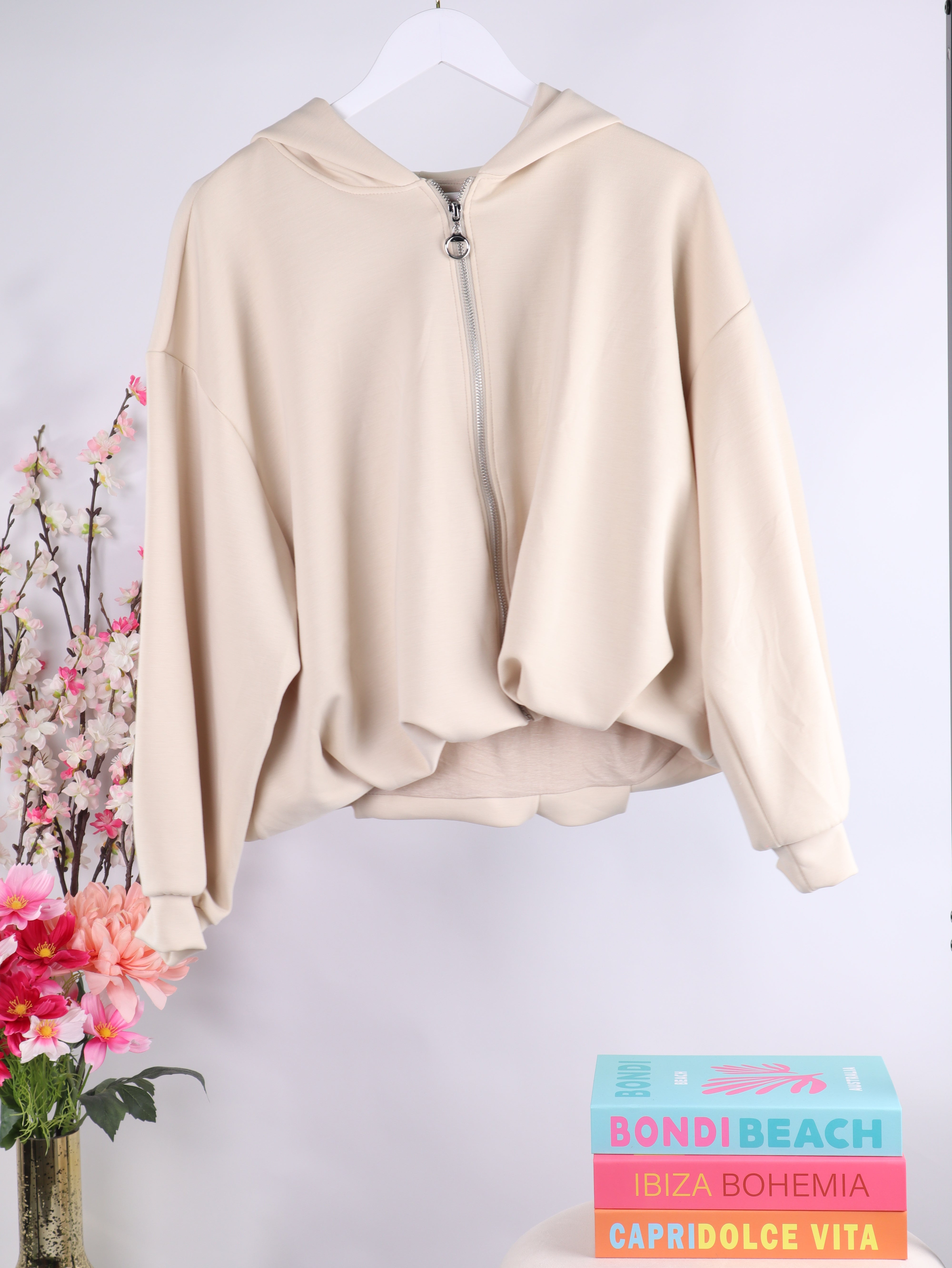 Oversize Kapuzenjacke „Butter Soft“ –
