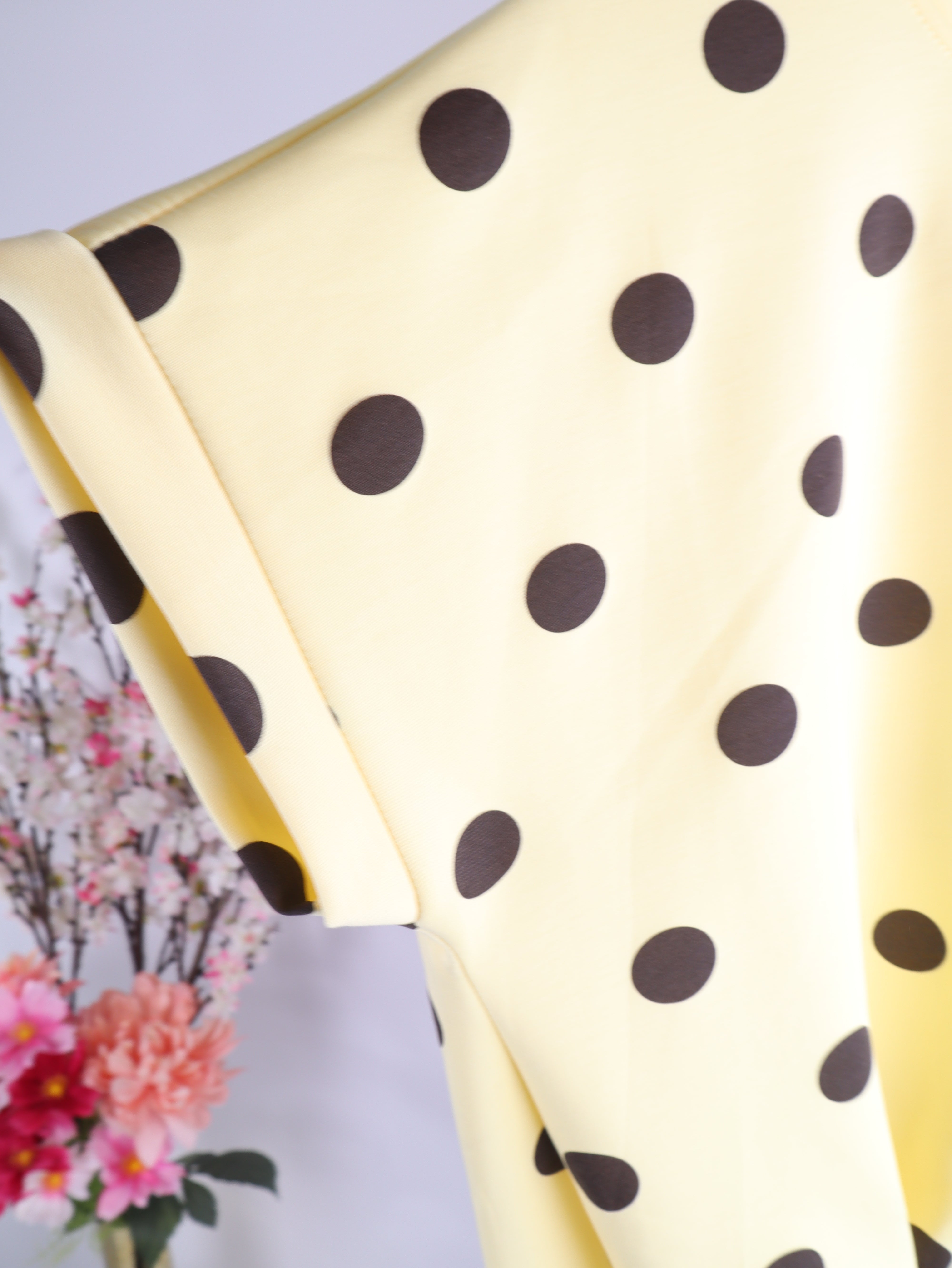 Oversize Ballon-Shirt "Butter Polka Dot"