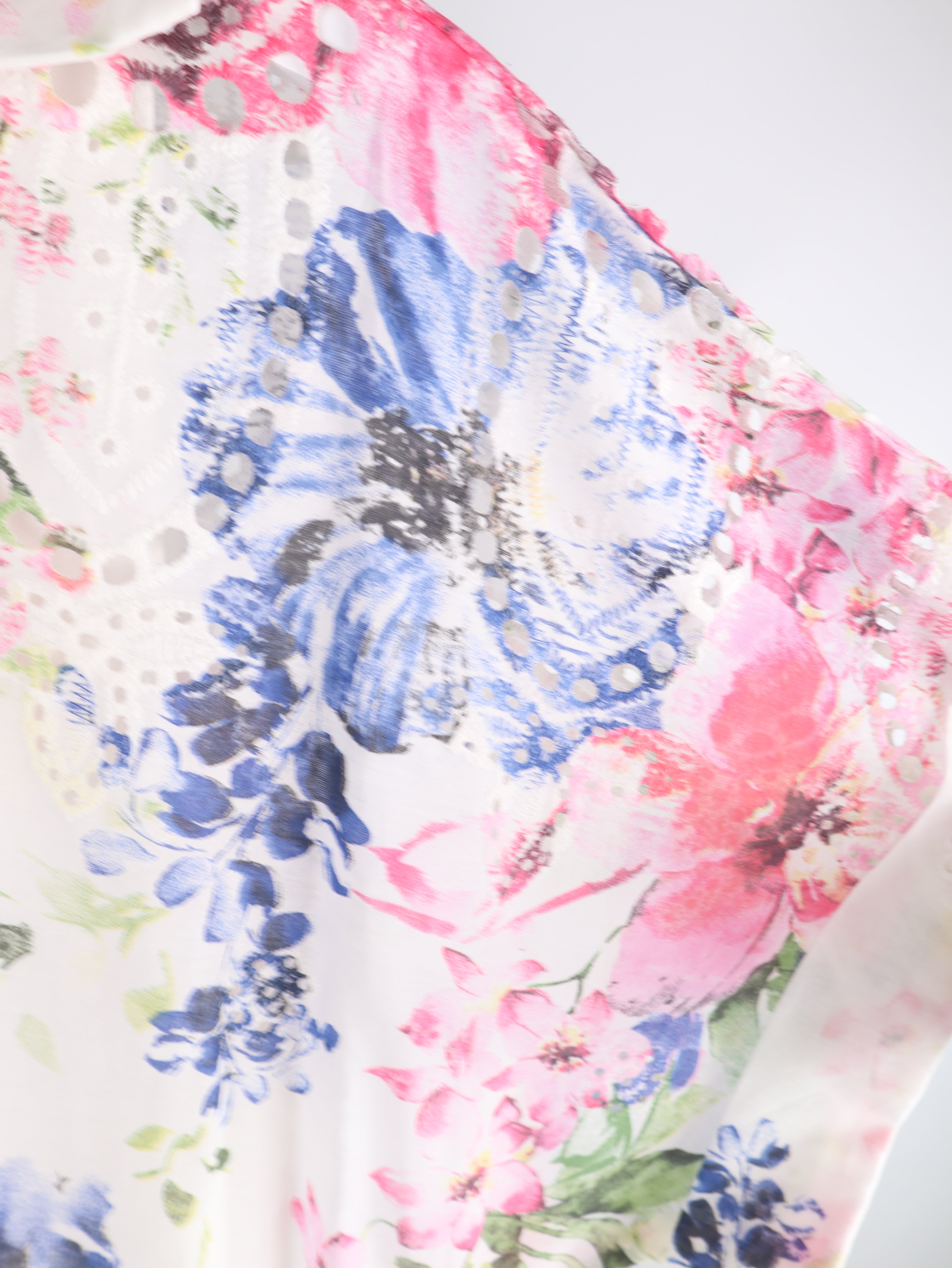 Boho-Maxikleid Blumen