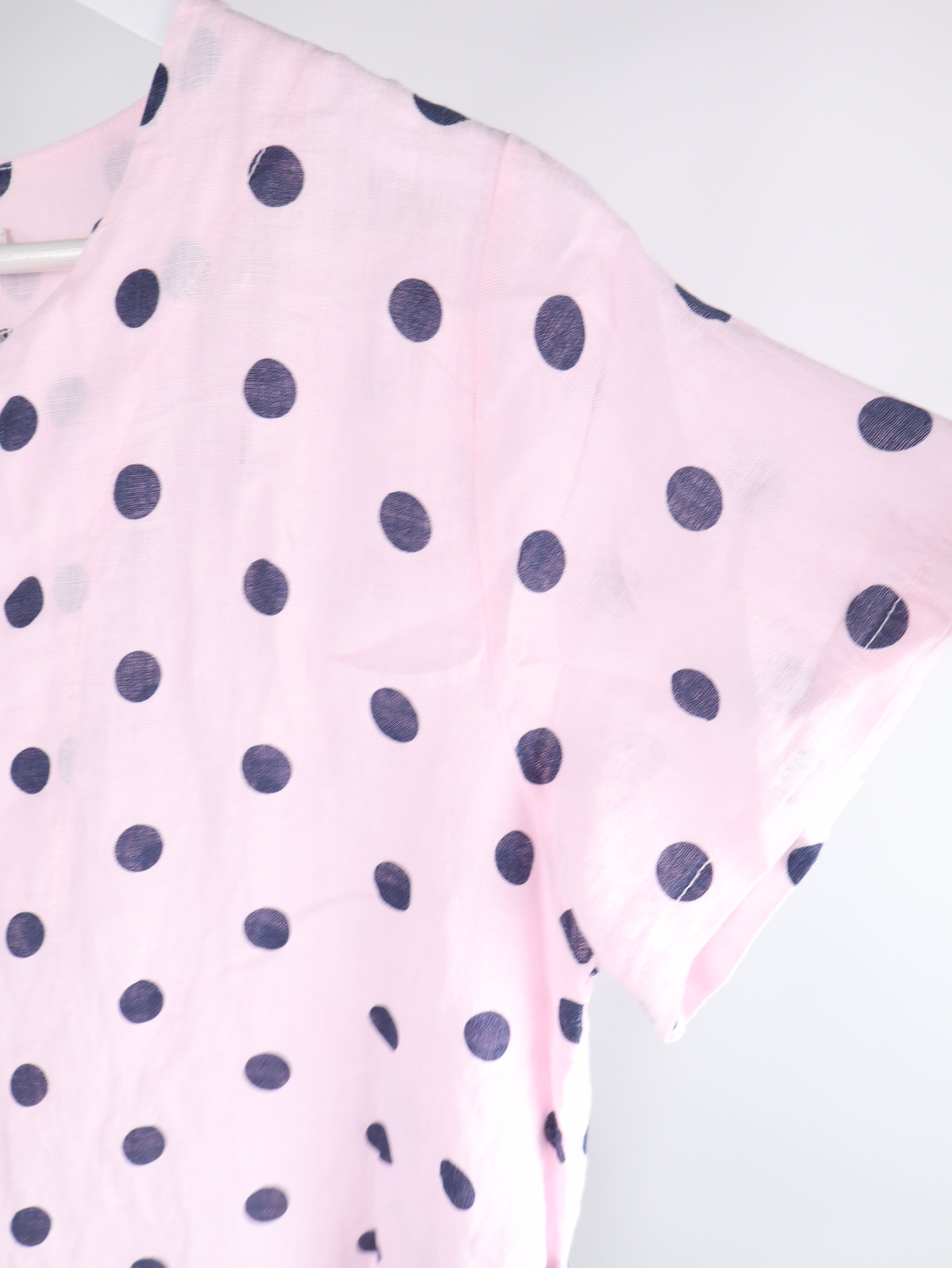 Leinen Bluse "Polka Dot"