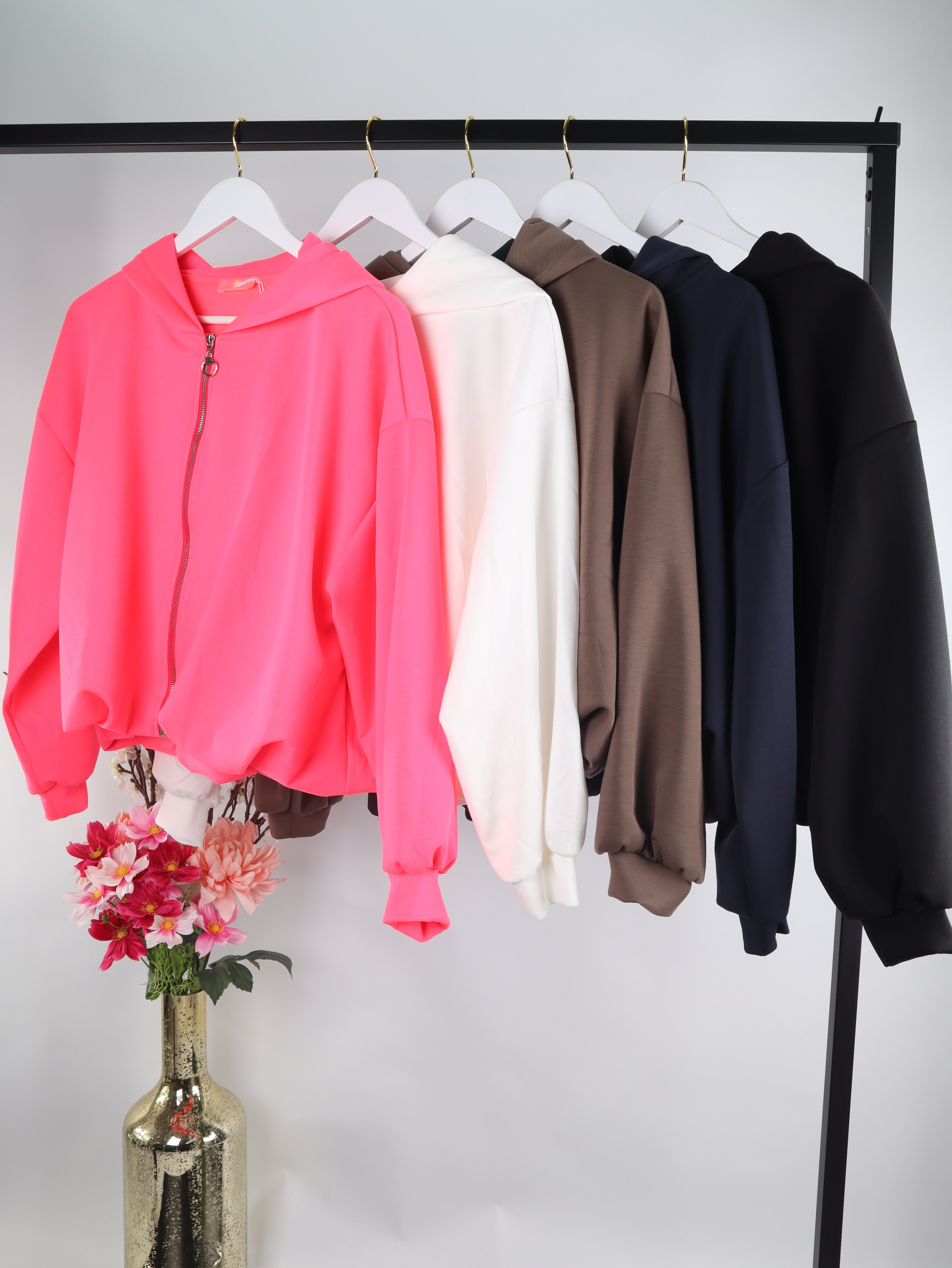 Oversize Kapuzenjacke „Butter Soft“ –