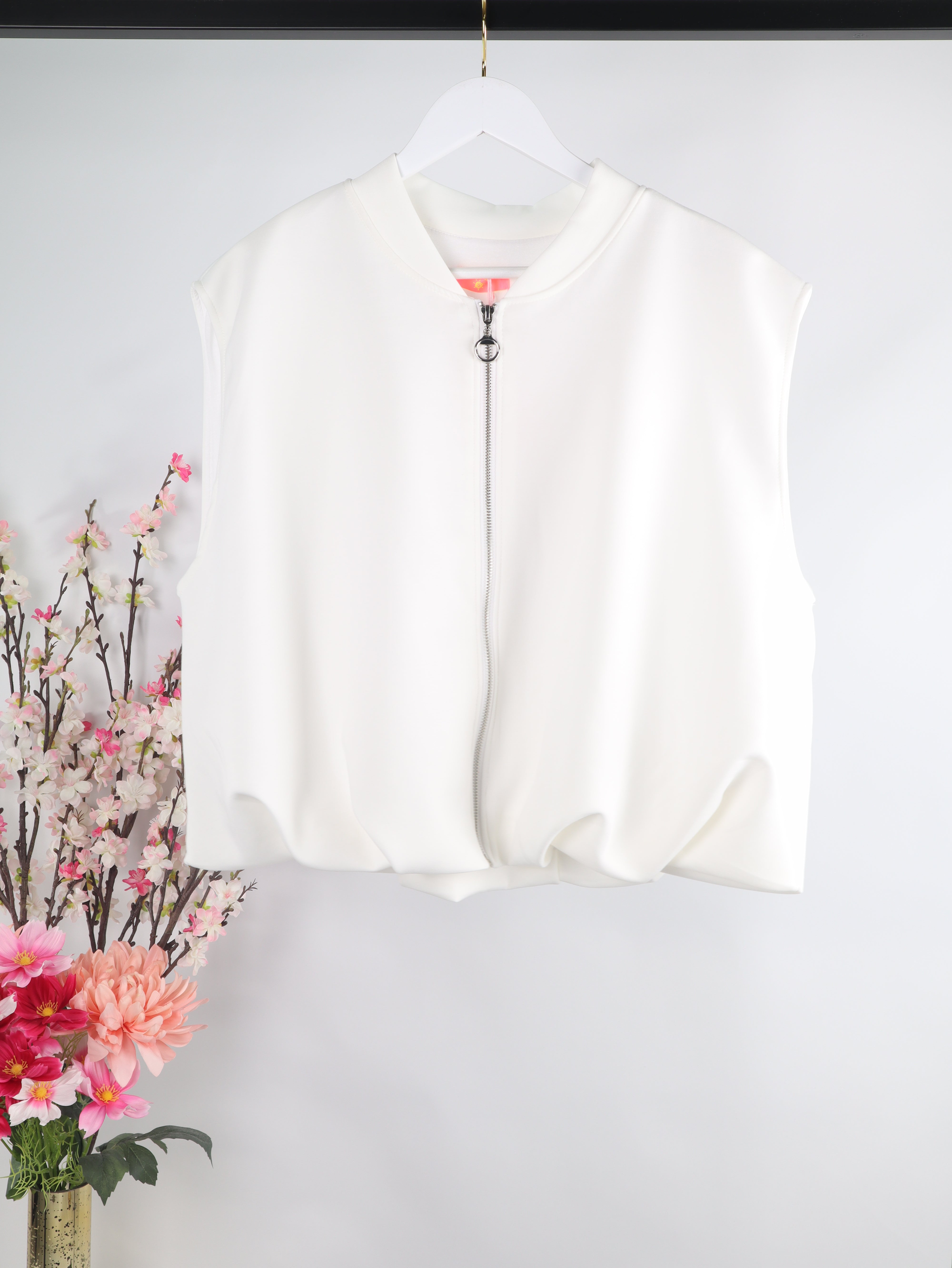 Ärmellose Blouson-Weste "Butter Soft"