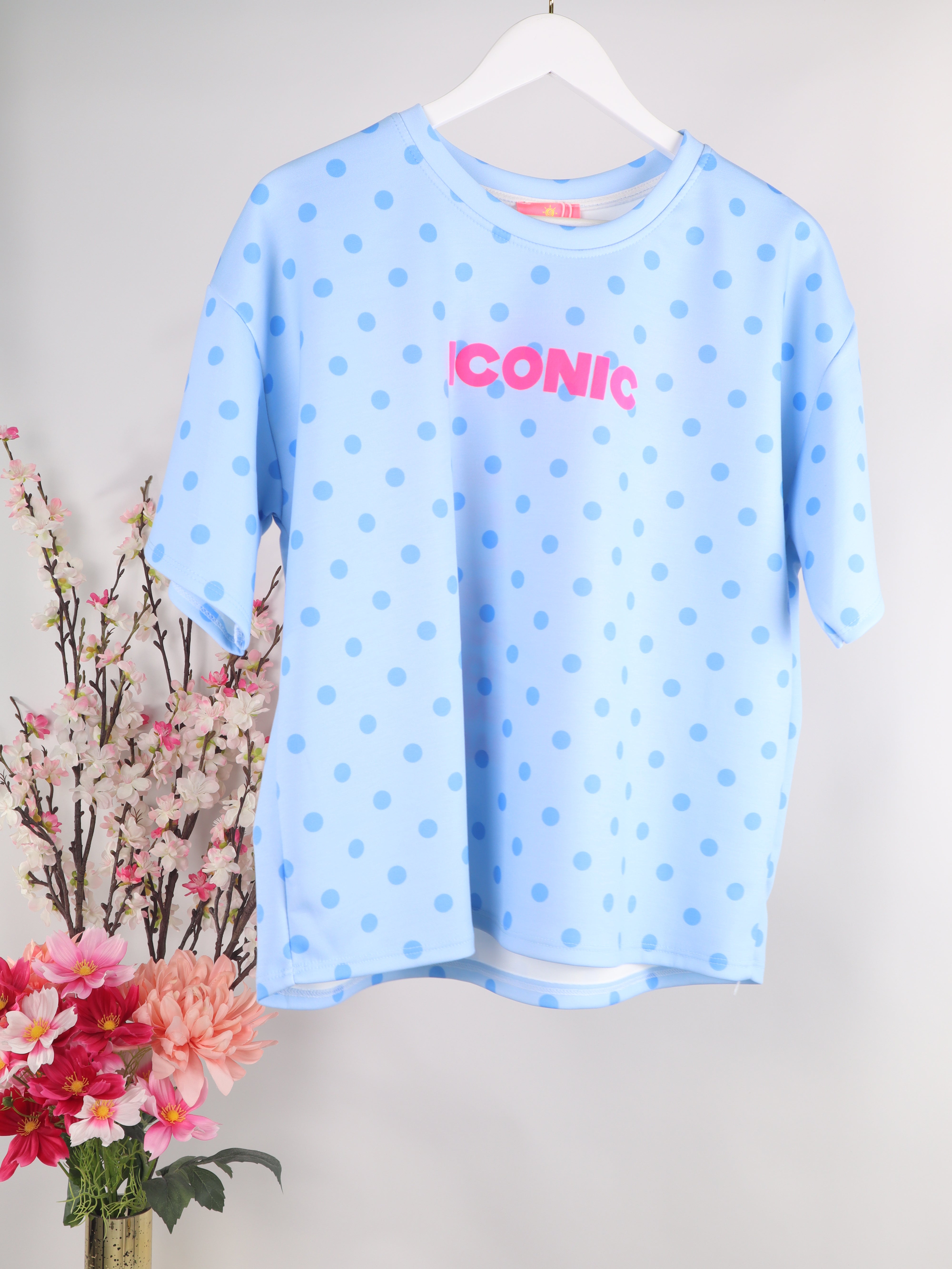 Oversize Shirt "Butter Polka Dots" mit Iconic-Print
