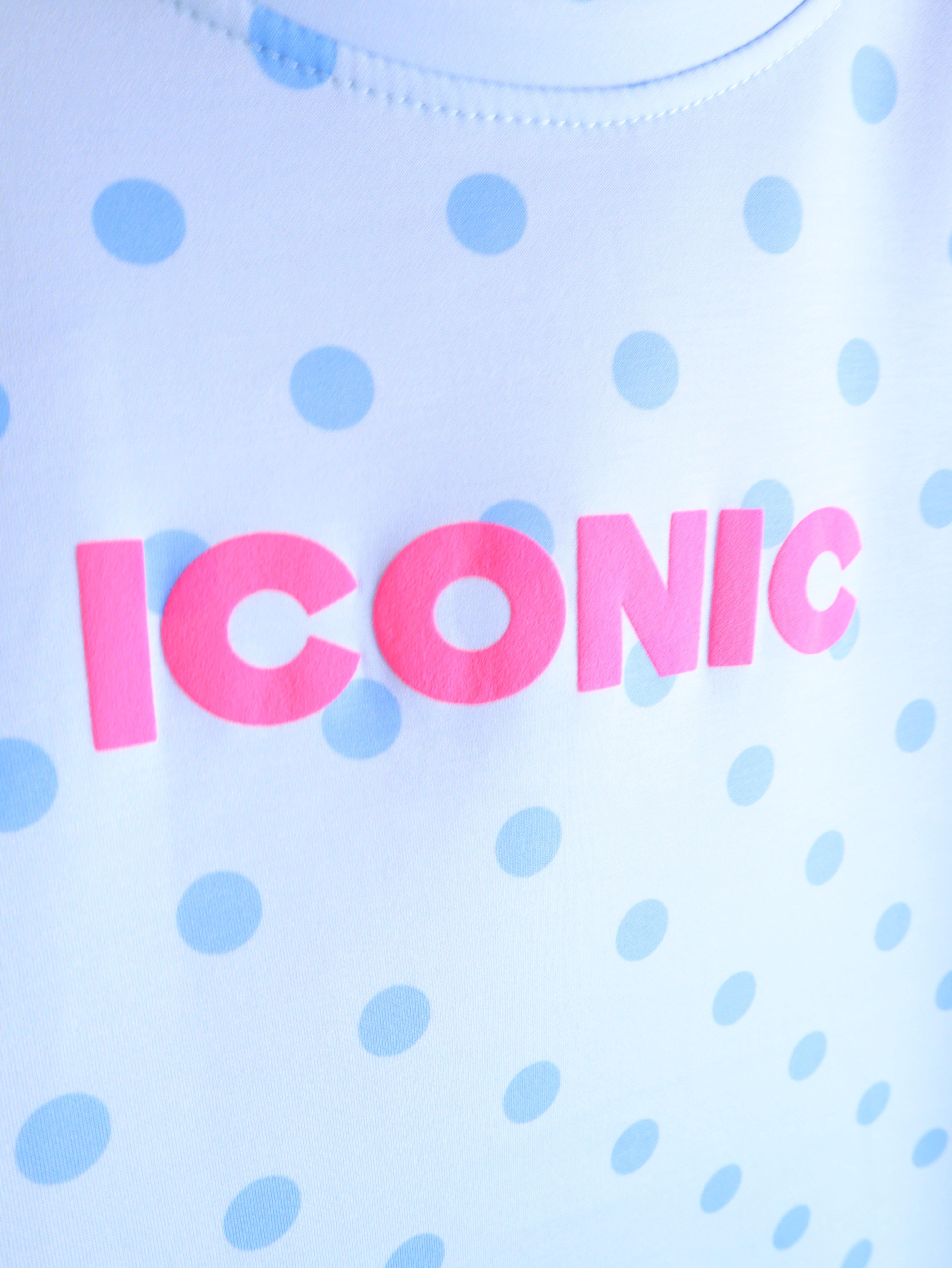 Oversize Shirt "Butter Polka Dots" mit Iconic-Print