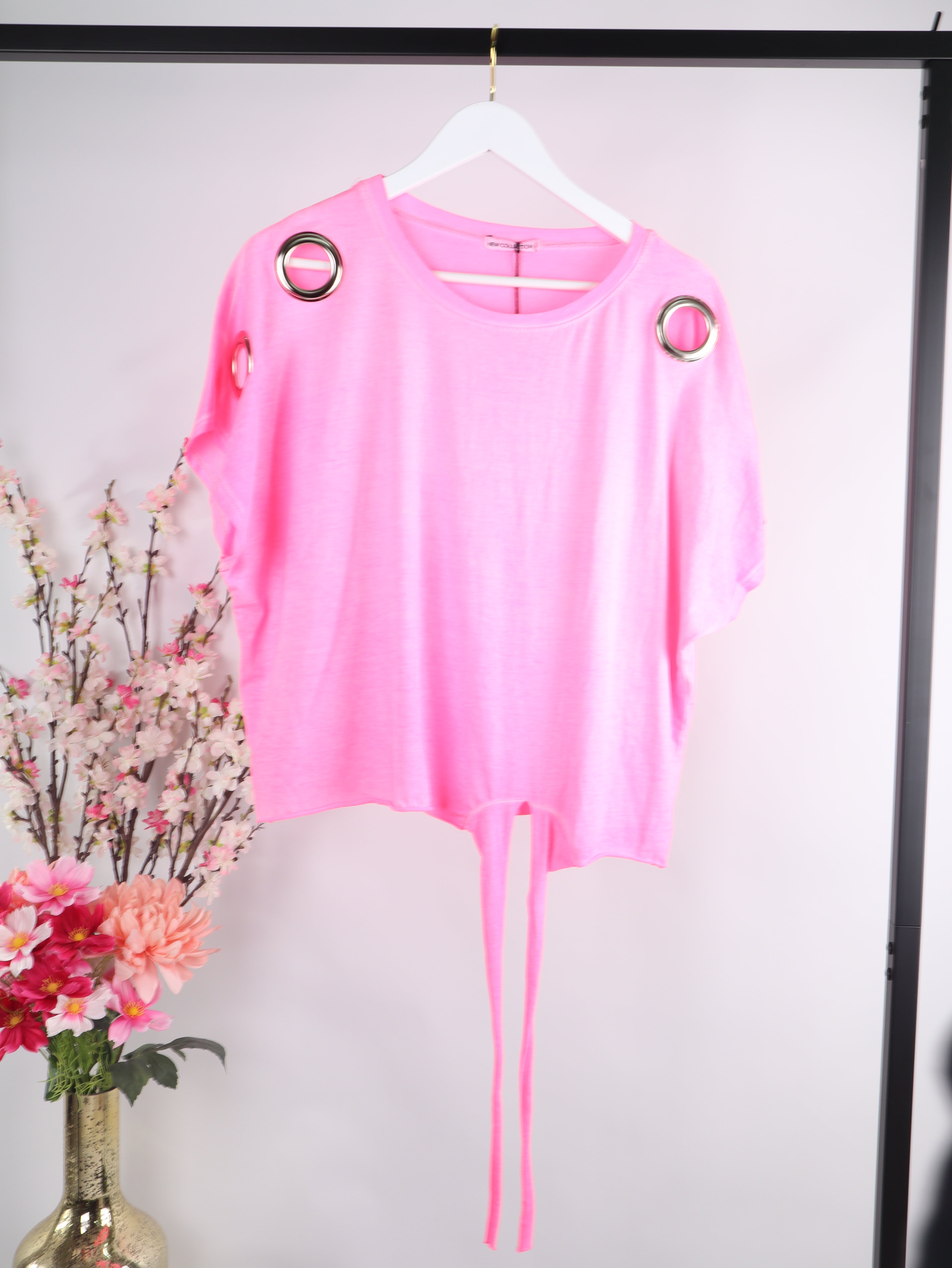 Shirt mit Ösen