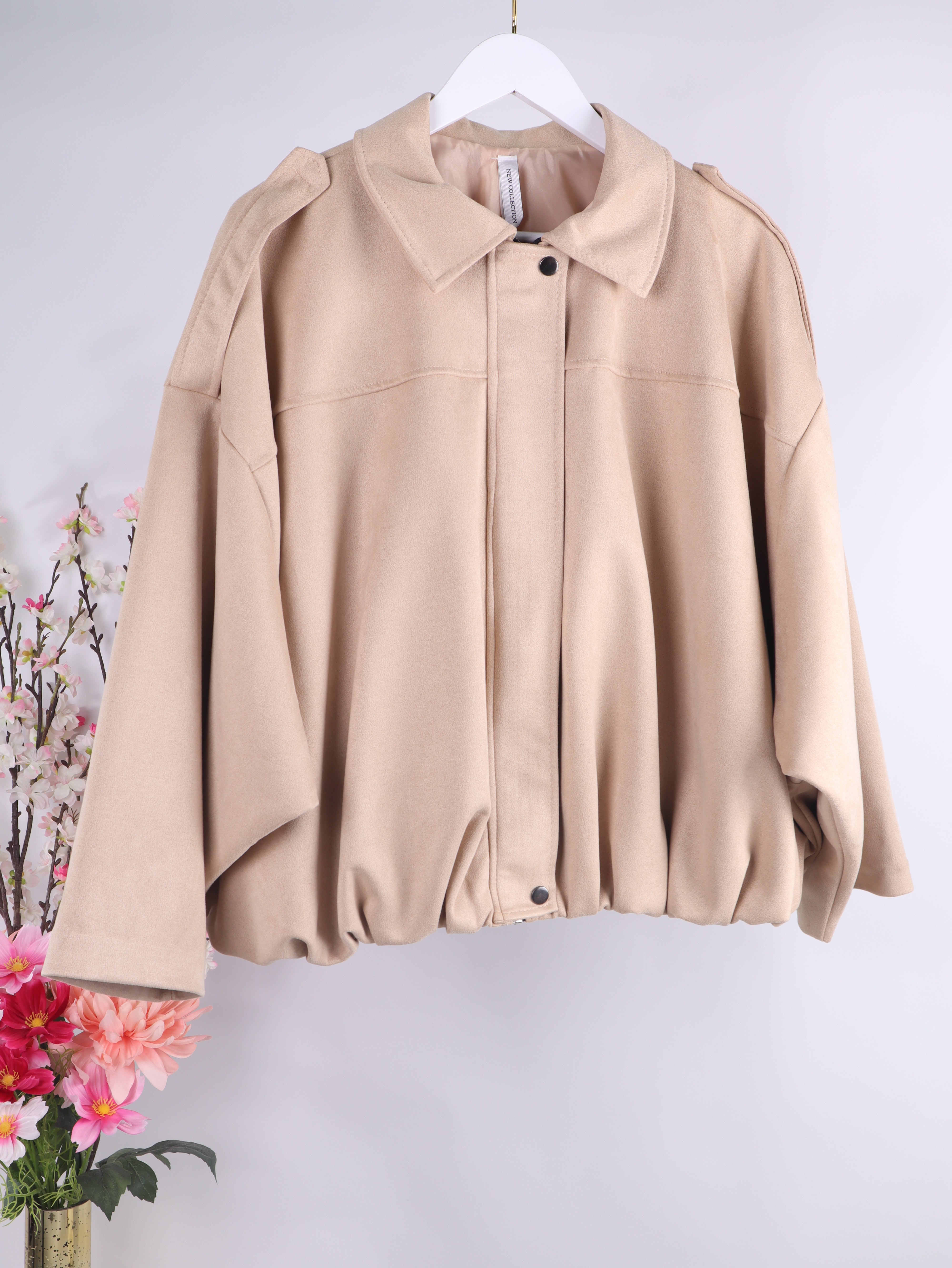 Oversized Blouson-Jacke