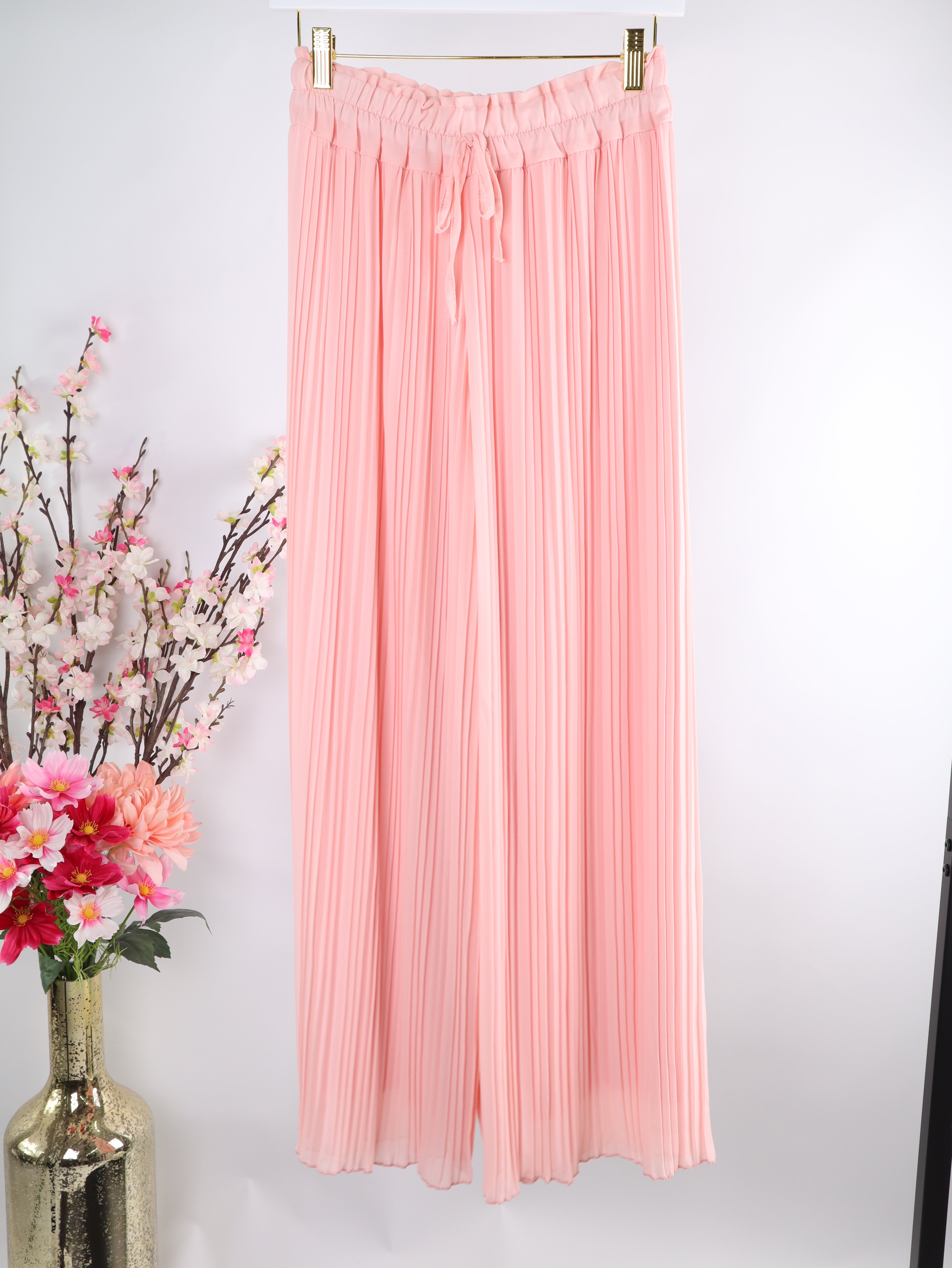 Plisseehose mit Viskose-Innenhose