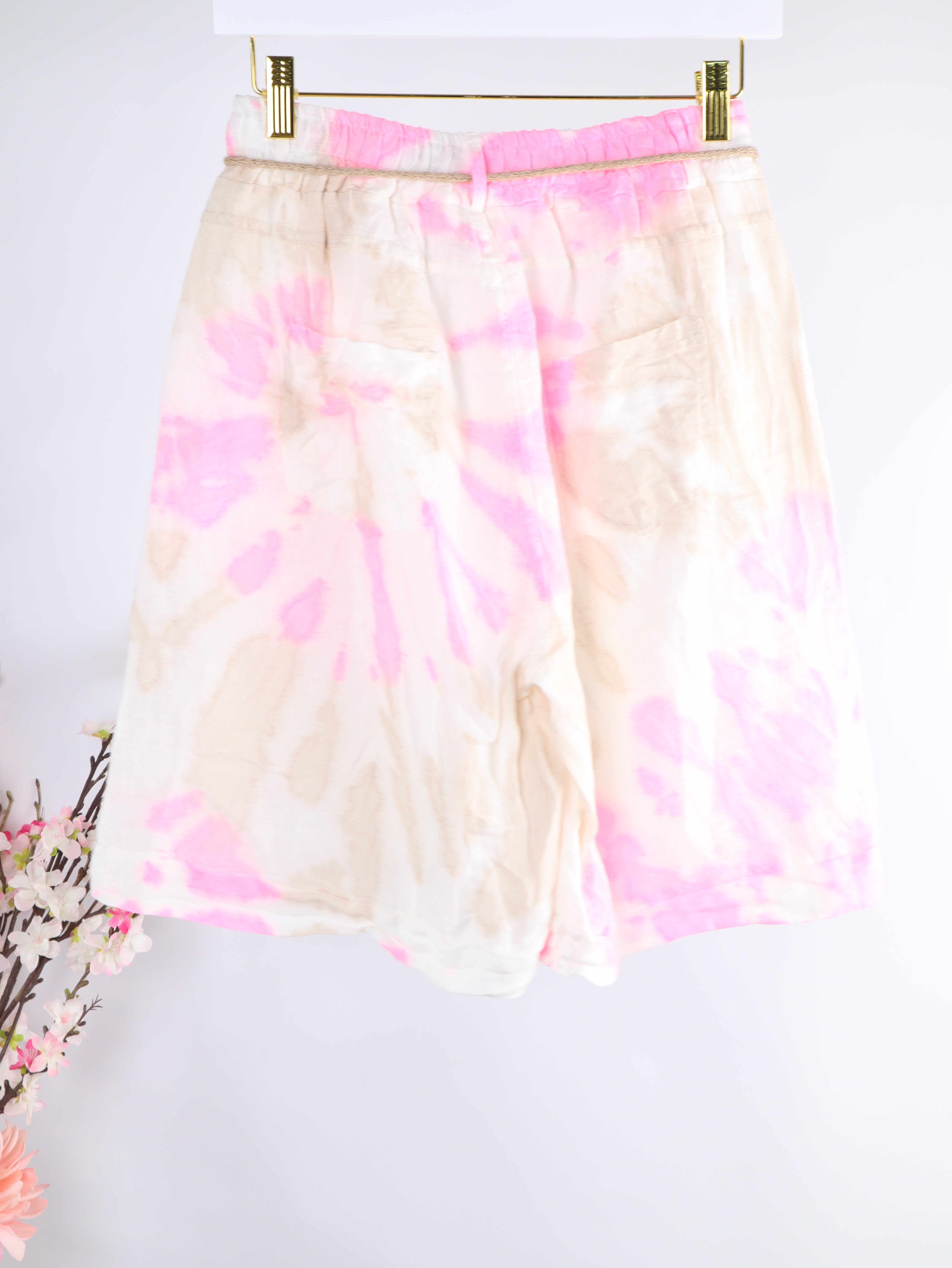 Leinen Shorts Batik