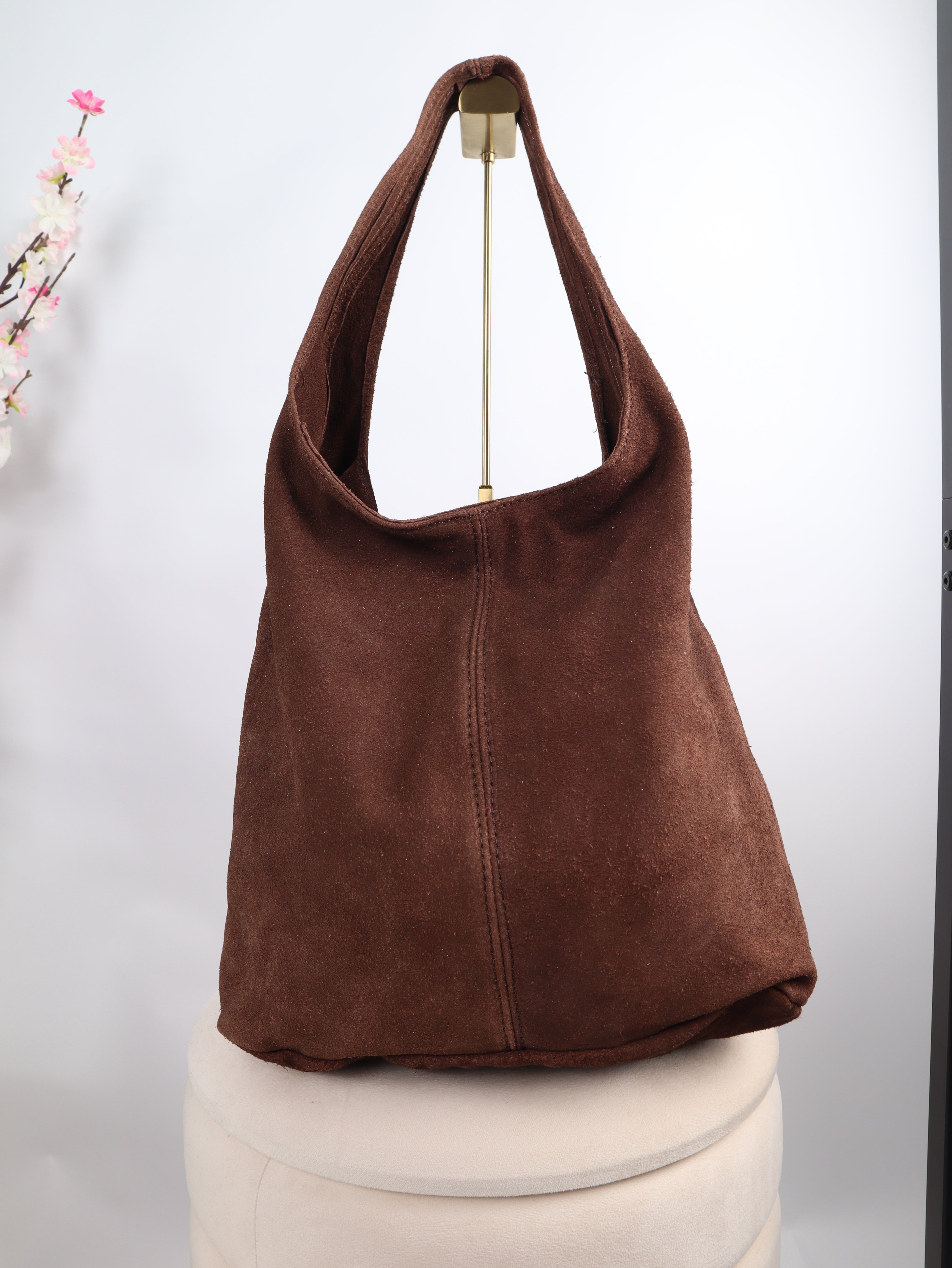 Veloursleder Shopper - Mia