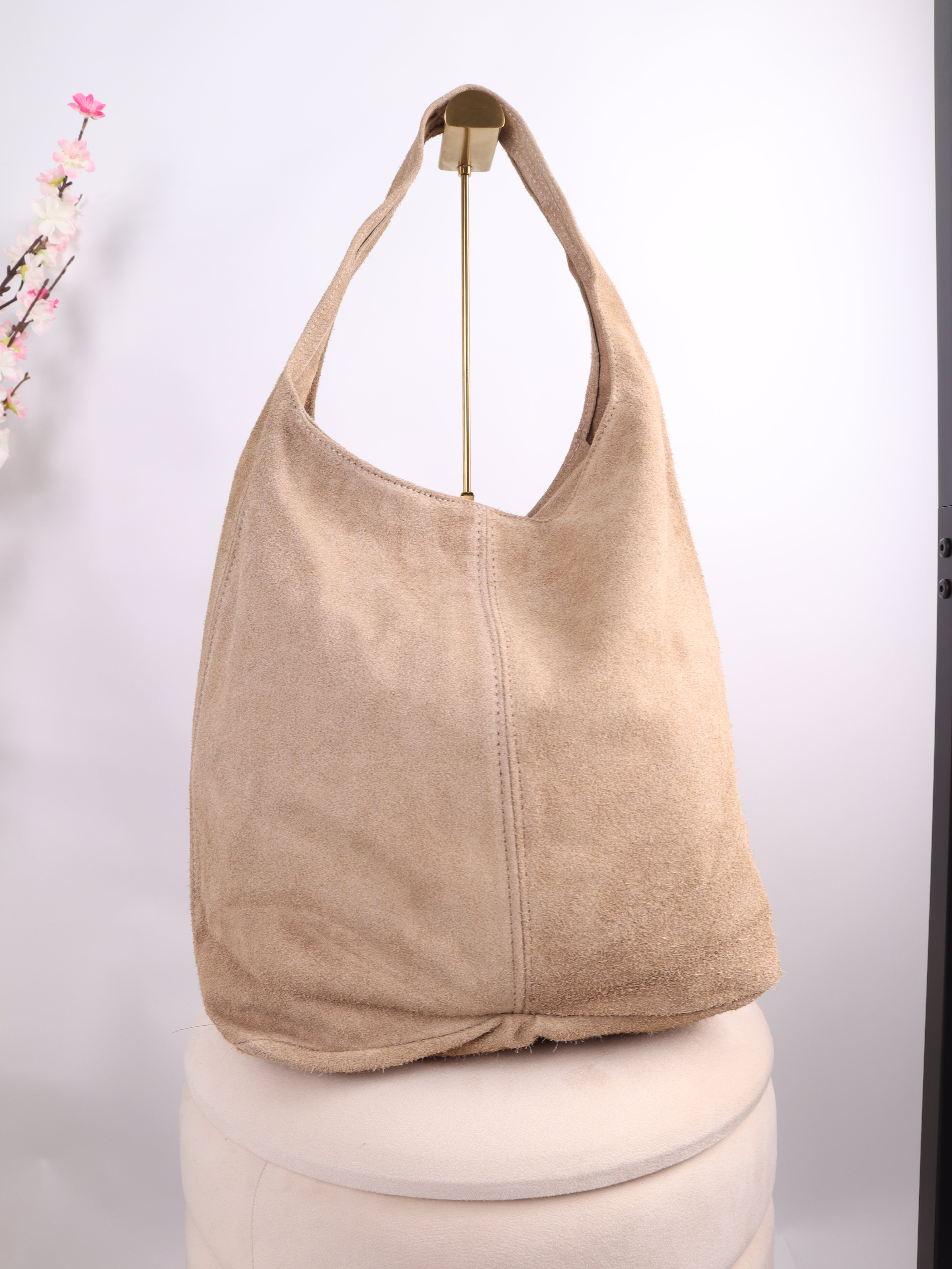 Veloursleder Shopper - Mia