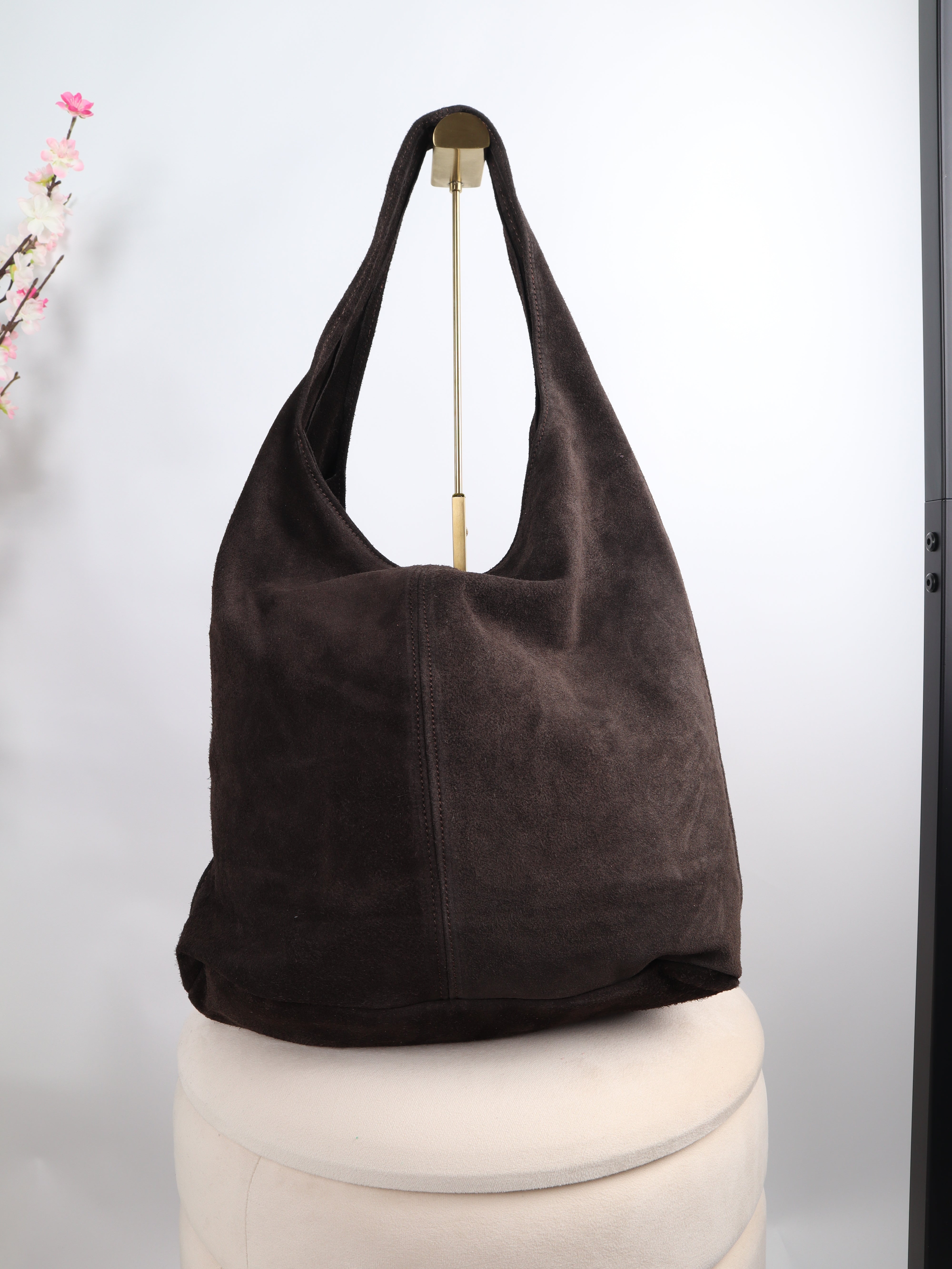 Veloursleder Shopper - Mia