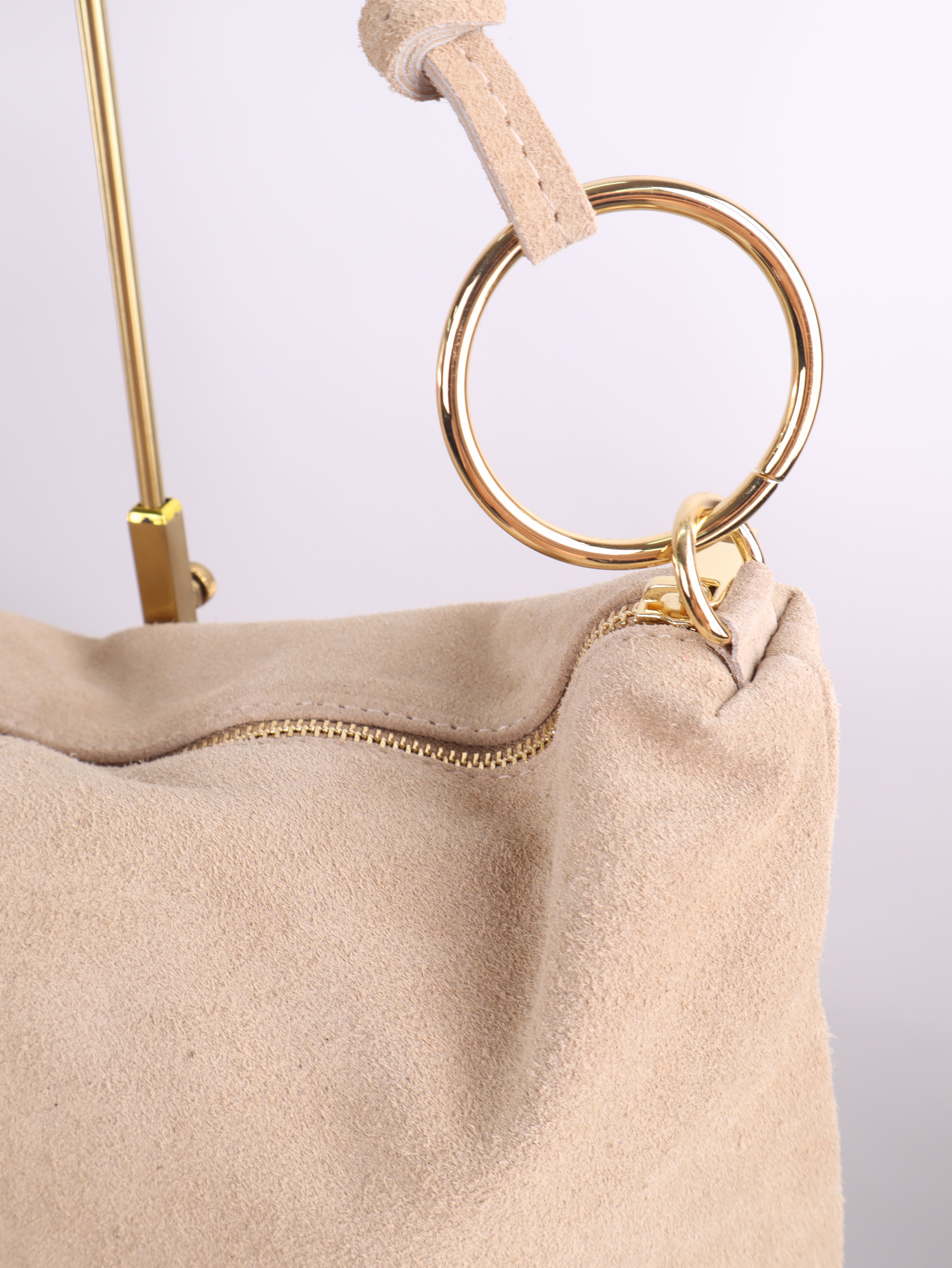 Veloursledertasche Sofia