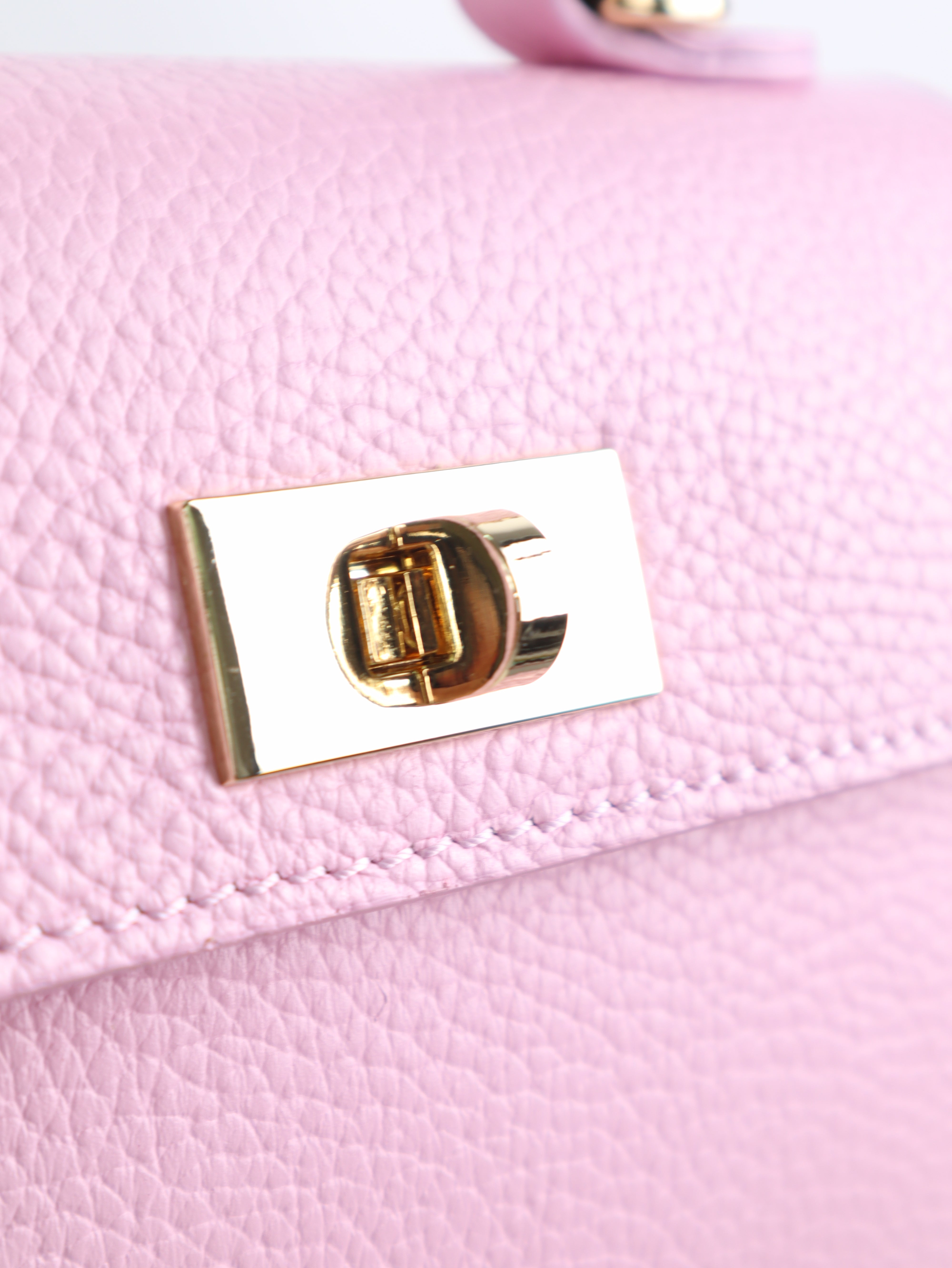Leder Henkeltasche - Giulia