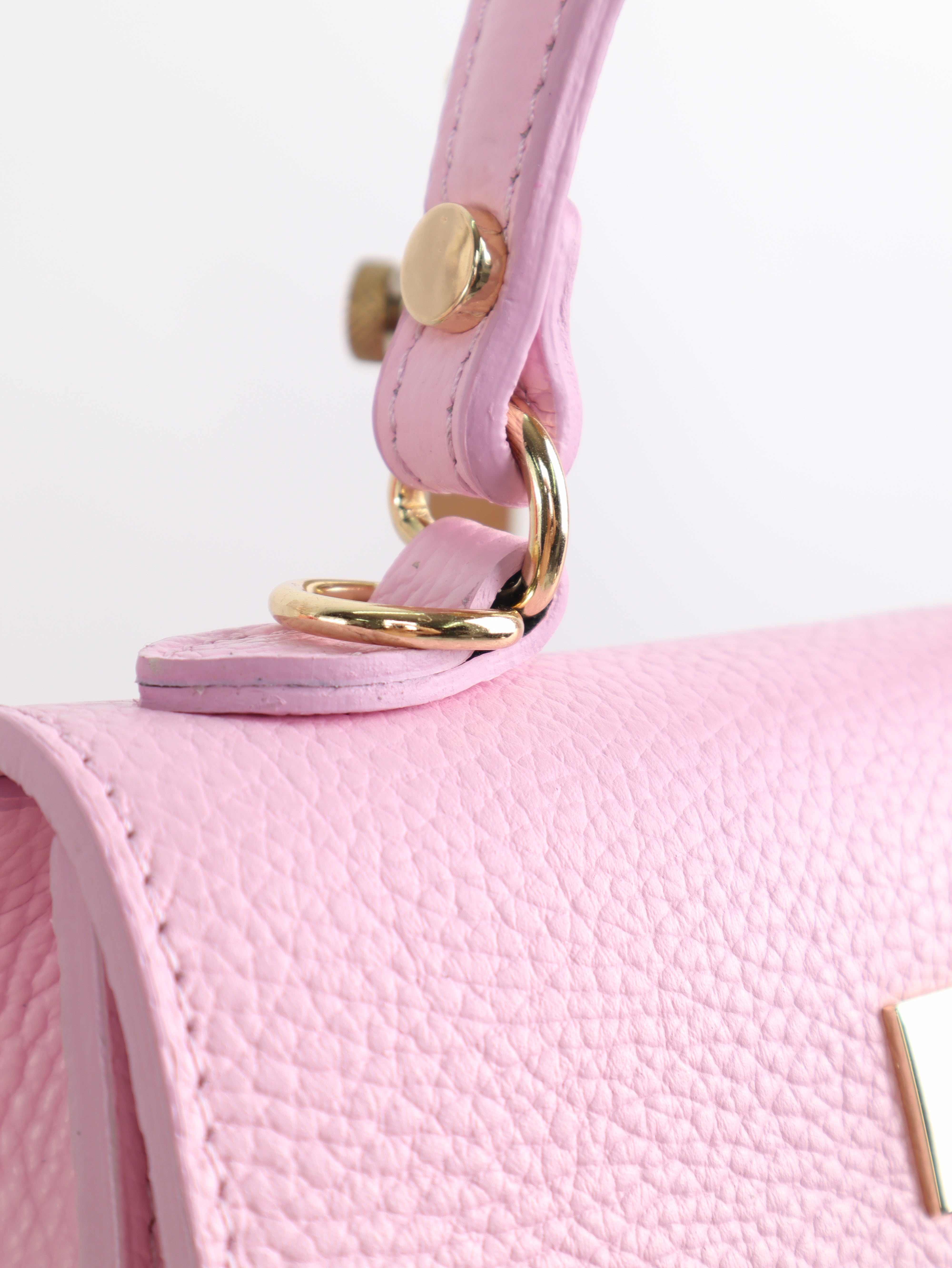 Leder Henkeltasche - Giulia