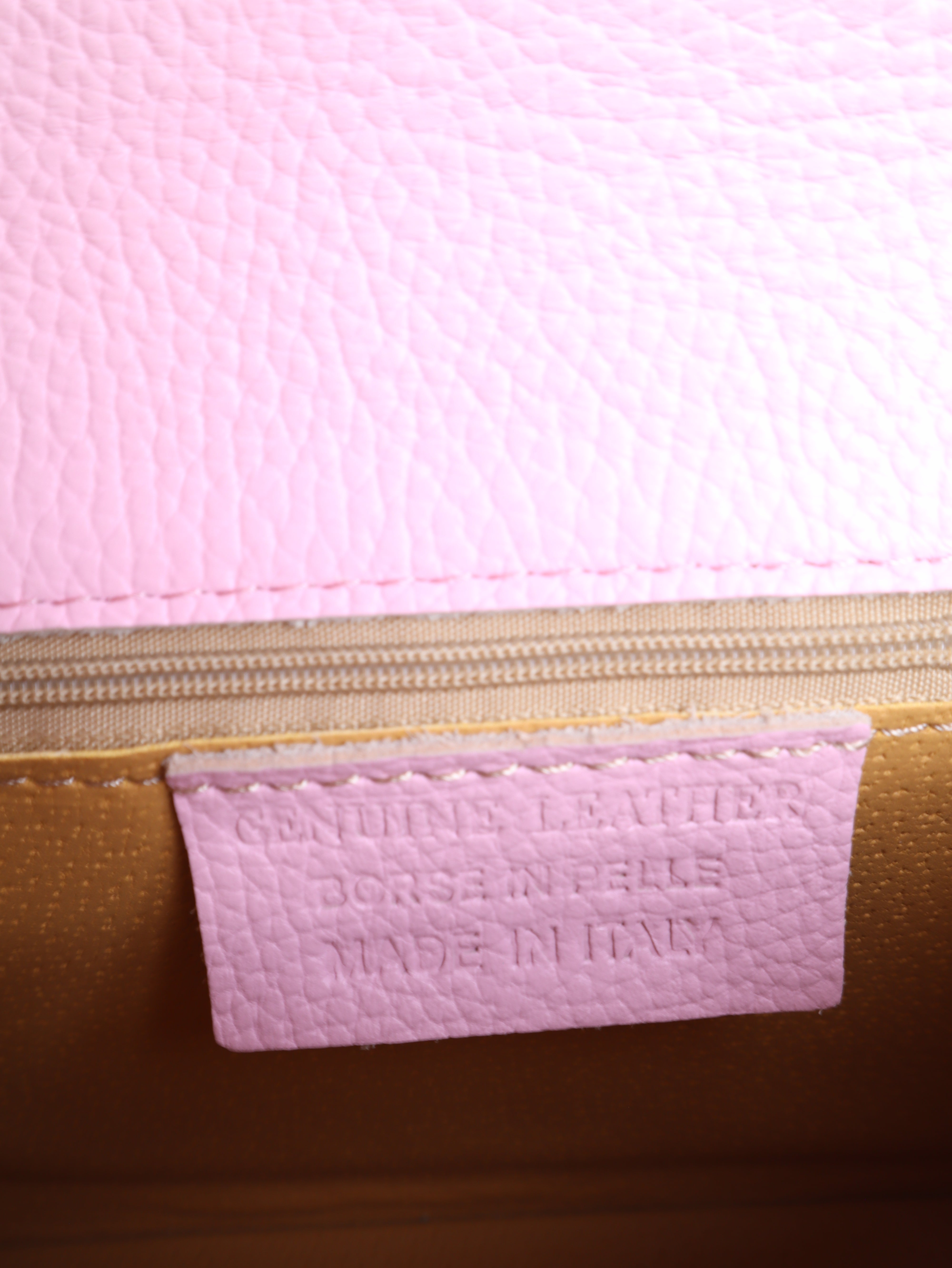 Leder Henkeltasche - Giulia