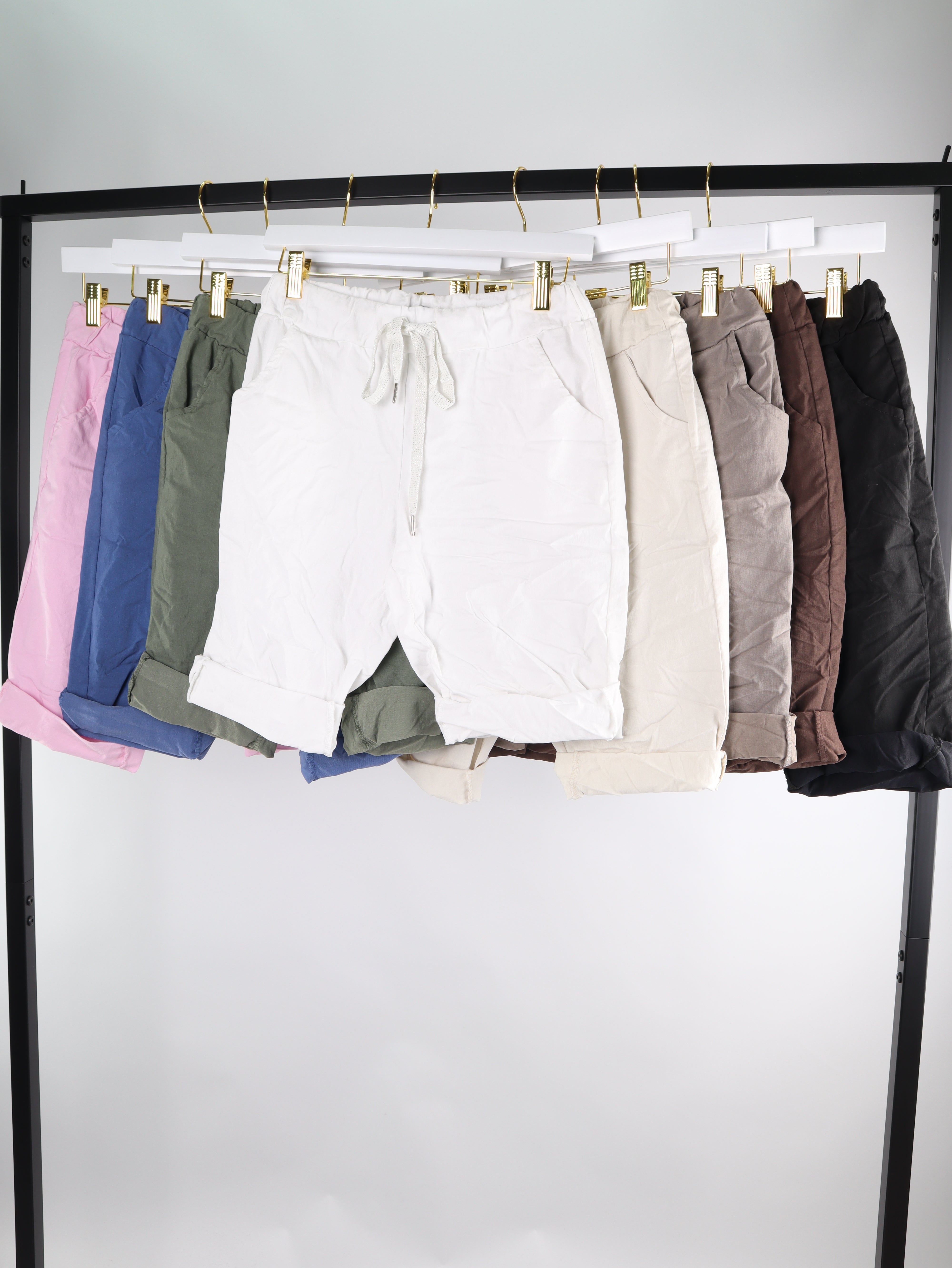 Stretch Shorts mit Gummibund