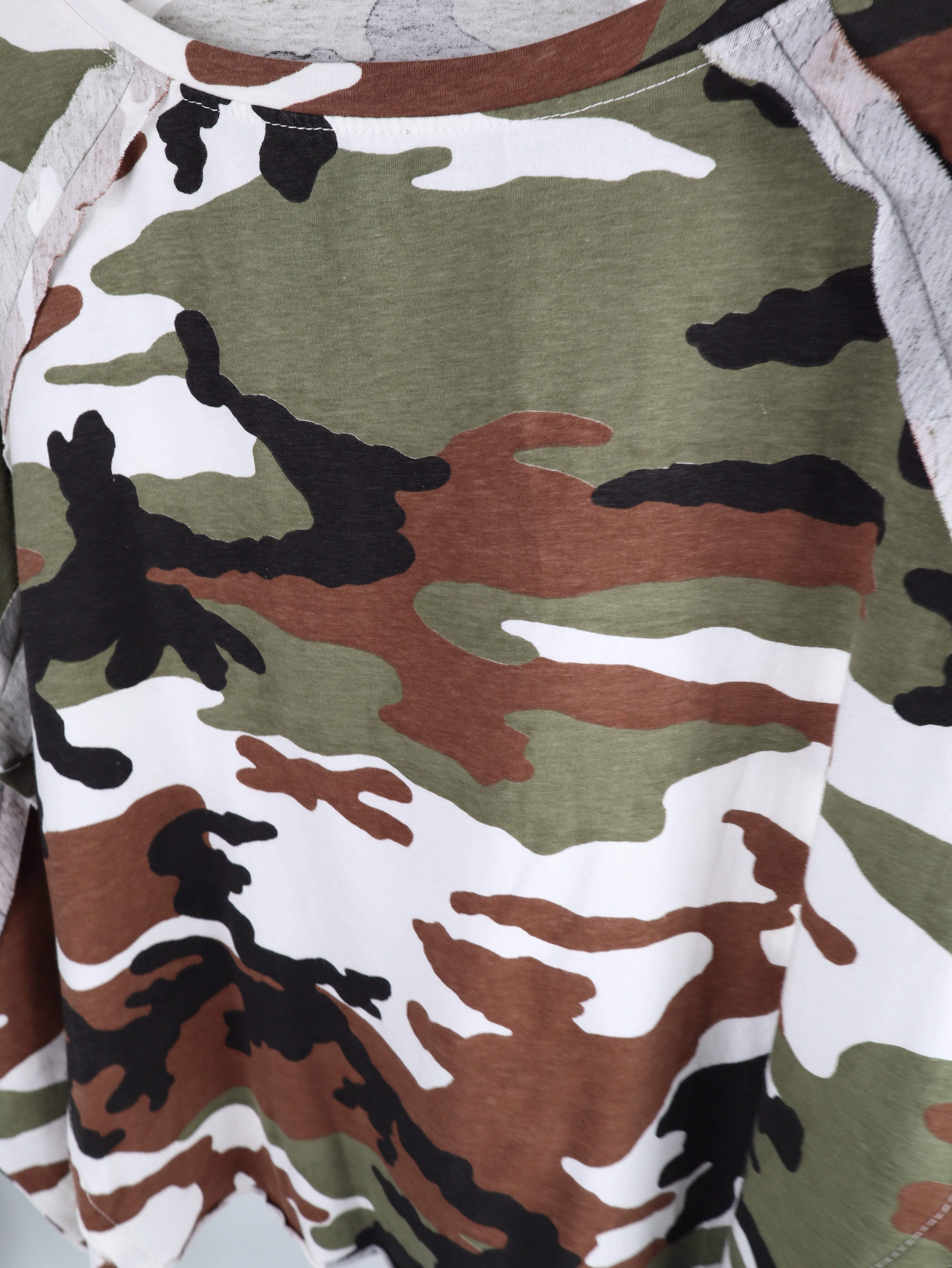 Oversize Shirt Camouflage