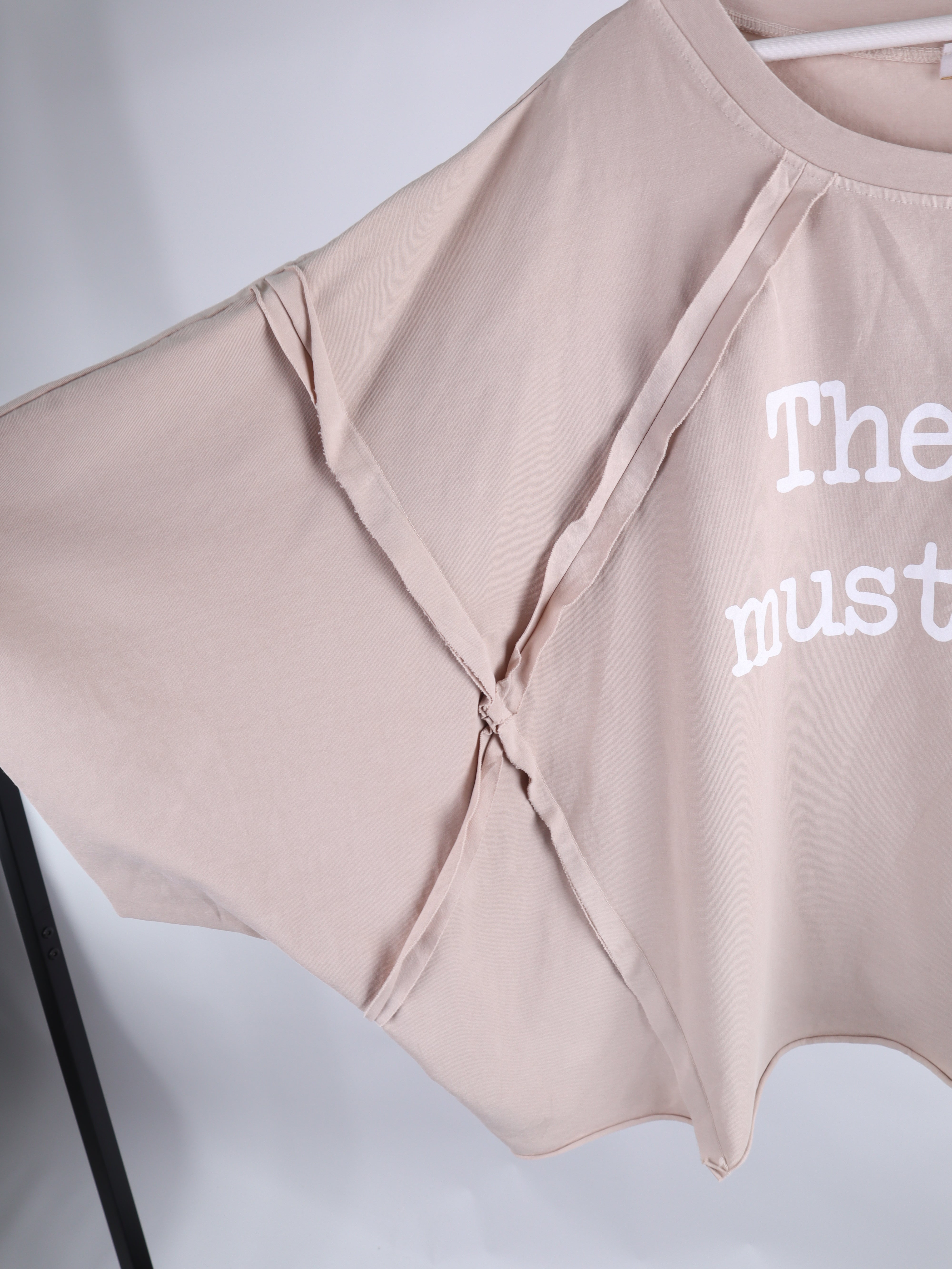 Oversize Shirt "The show must go on"