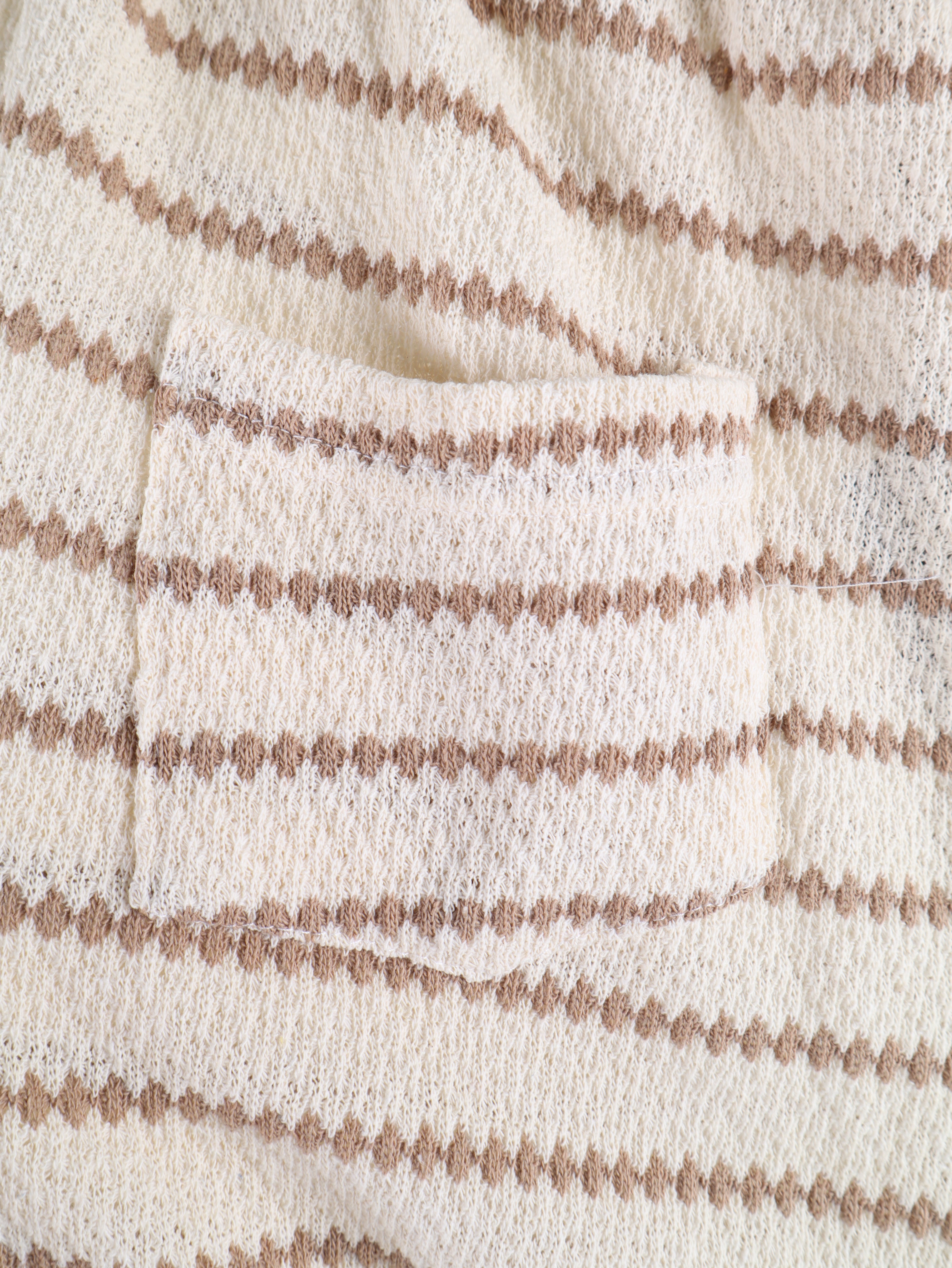 Sommer Strickhose gestreift