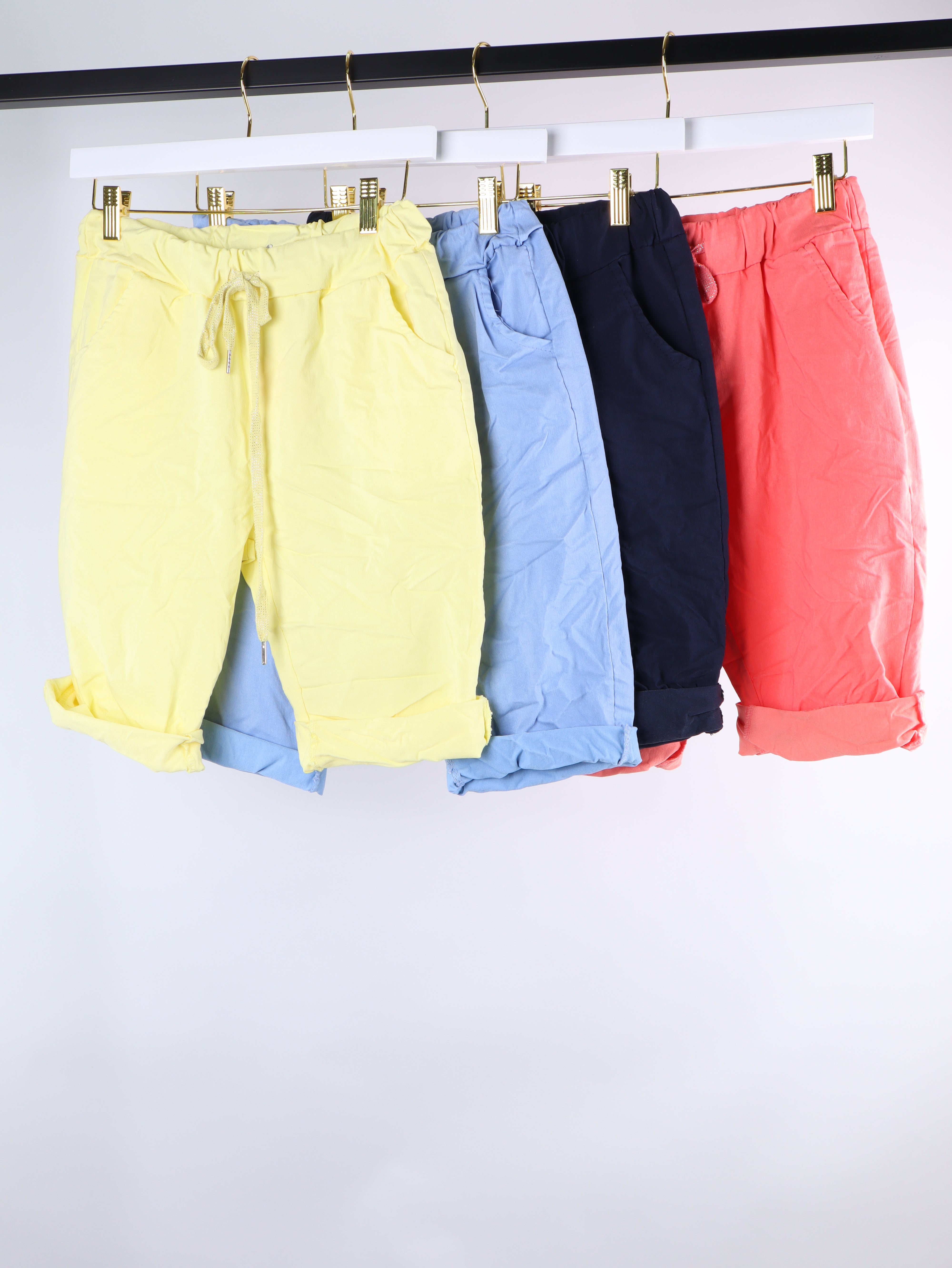 Stretch Shorts mit Gummibund