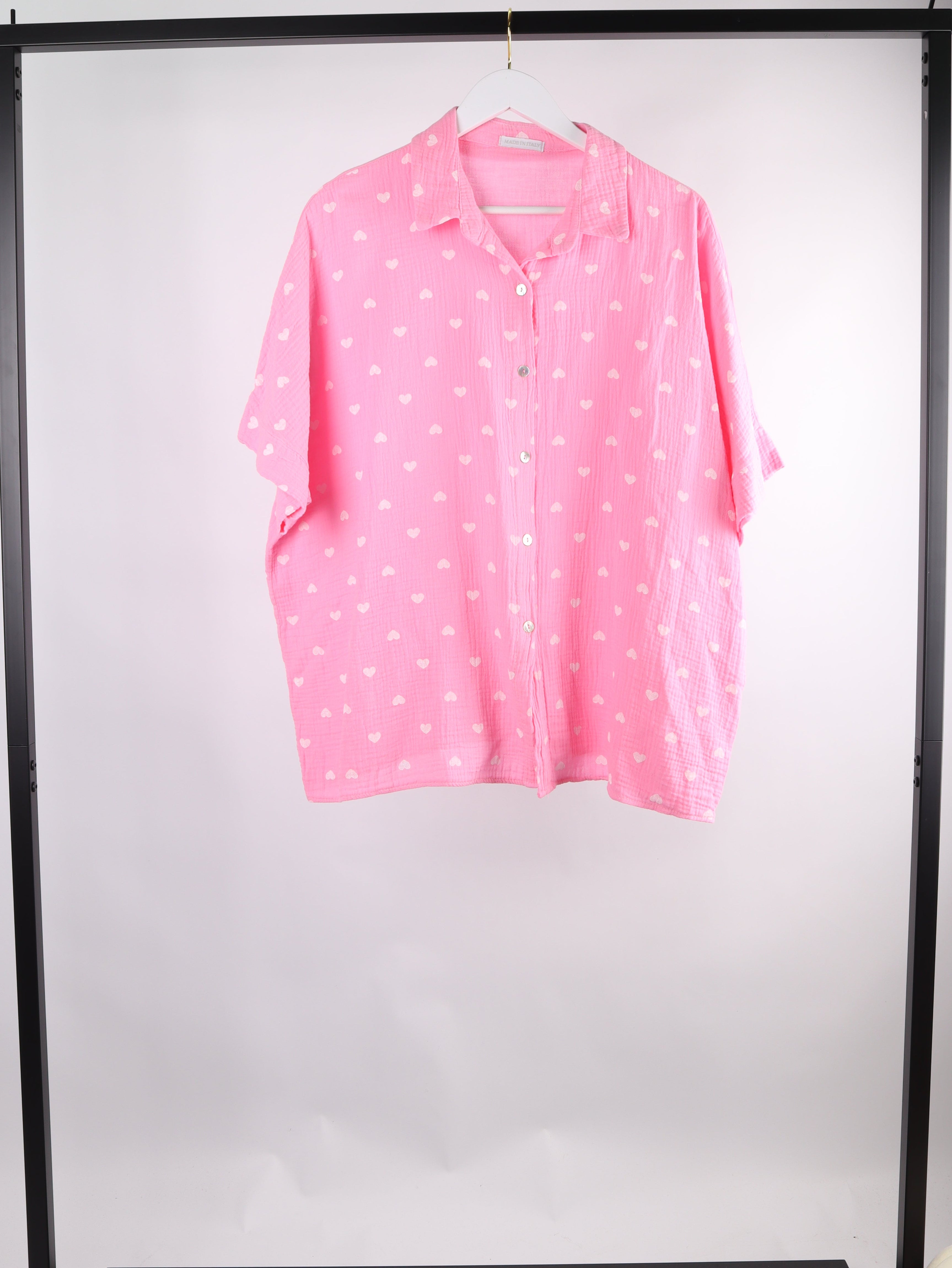 Musselin Bluse HEART