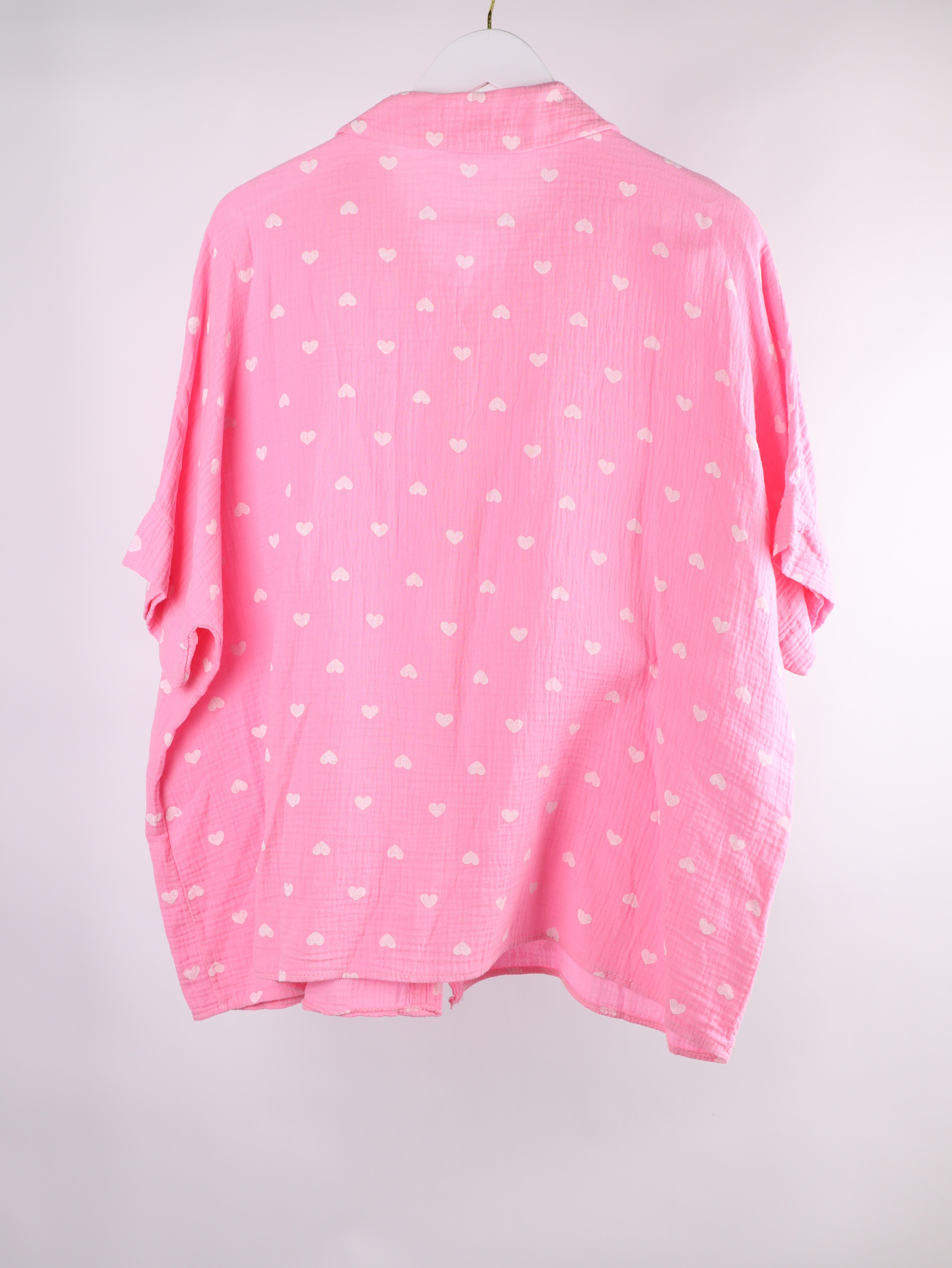 Musselin Bluse HEART