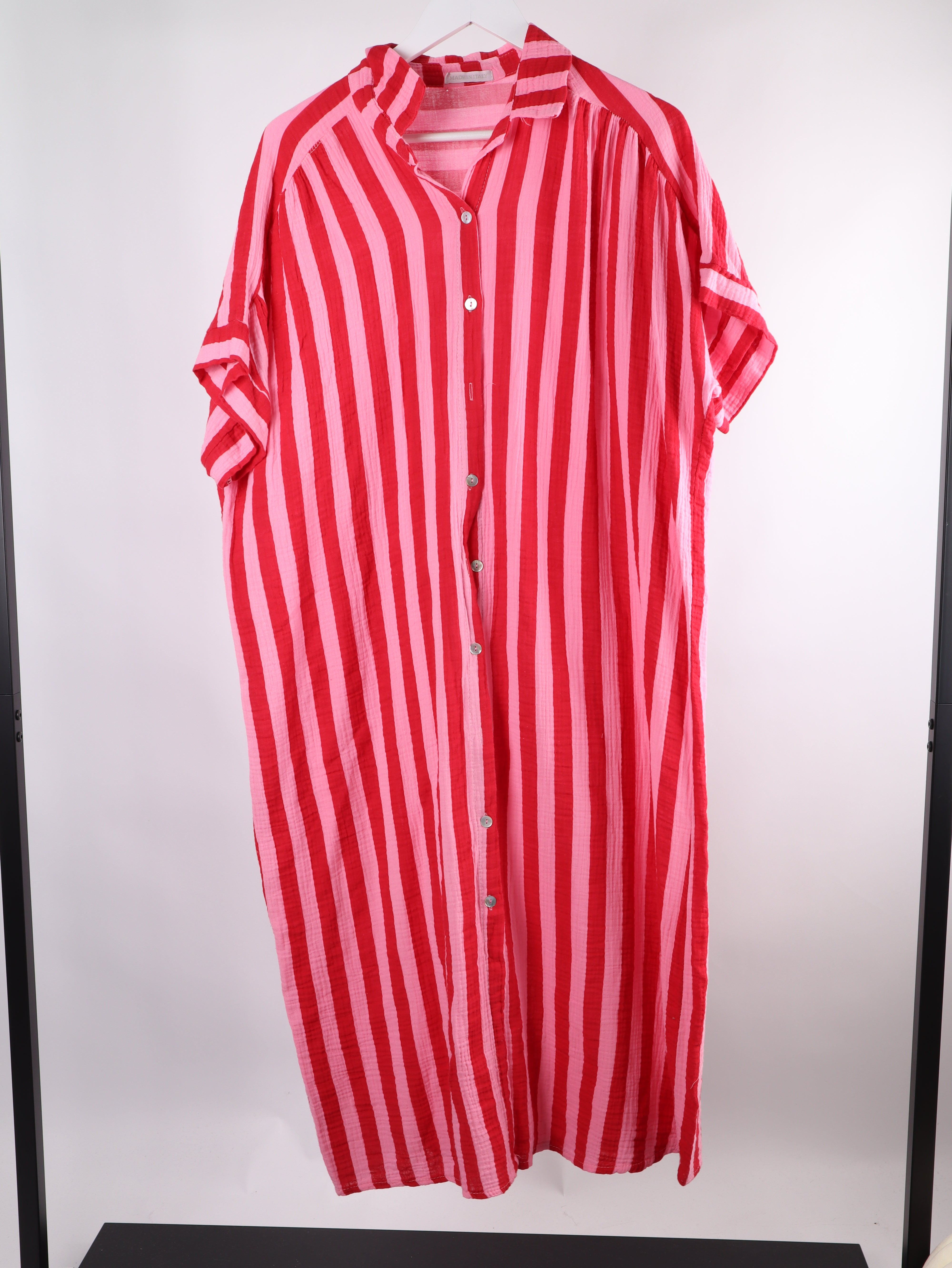 Musselin Blusenkleid STRIPES