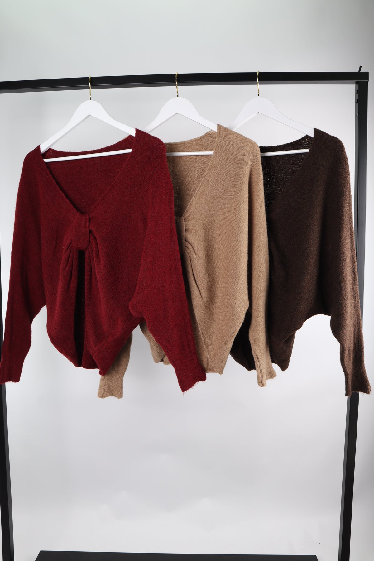 Strickpullover DRAPED KNOT