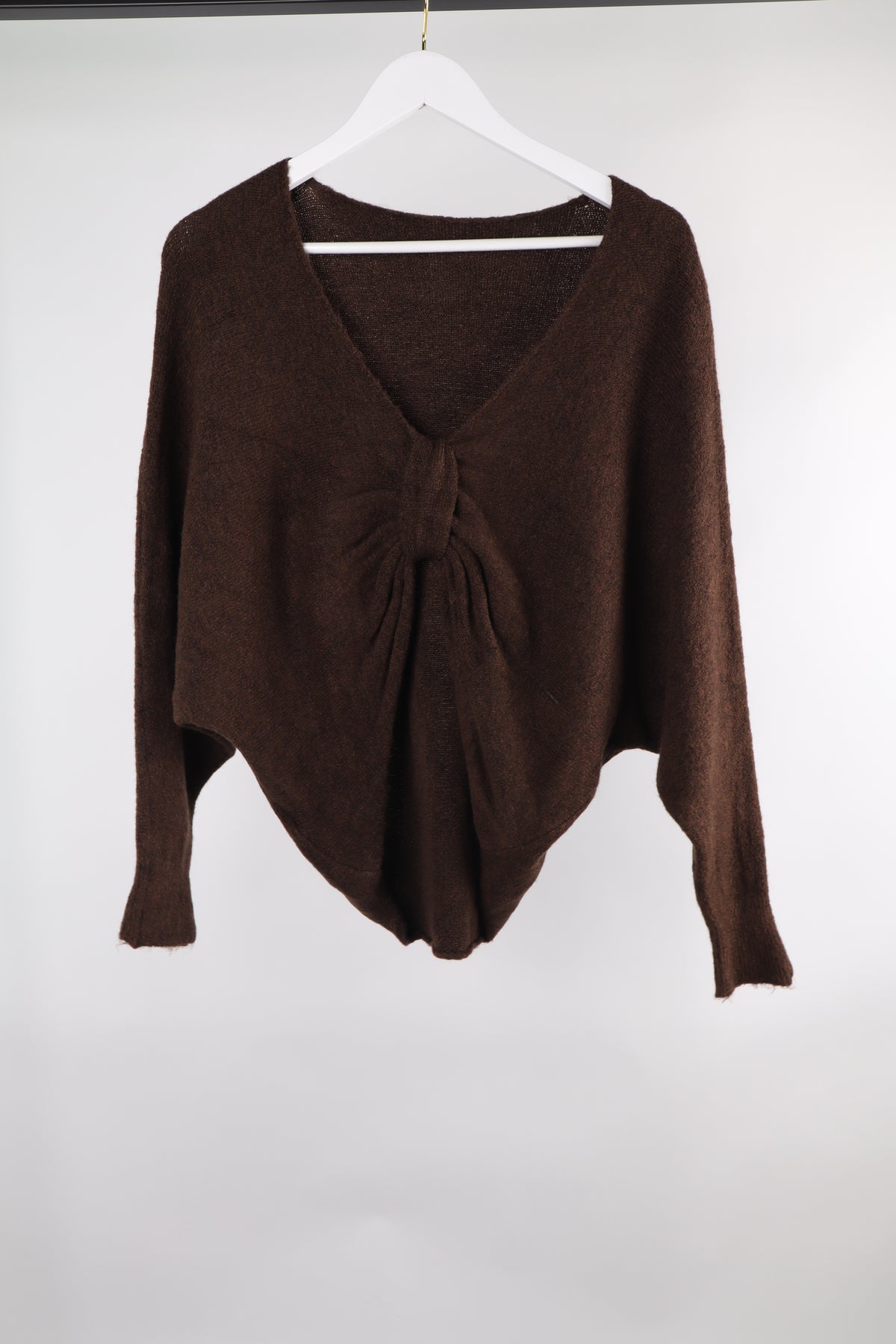 Strickpullover DRAPED KNOT