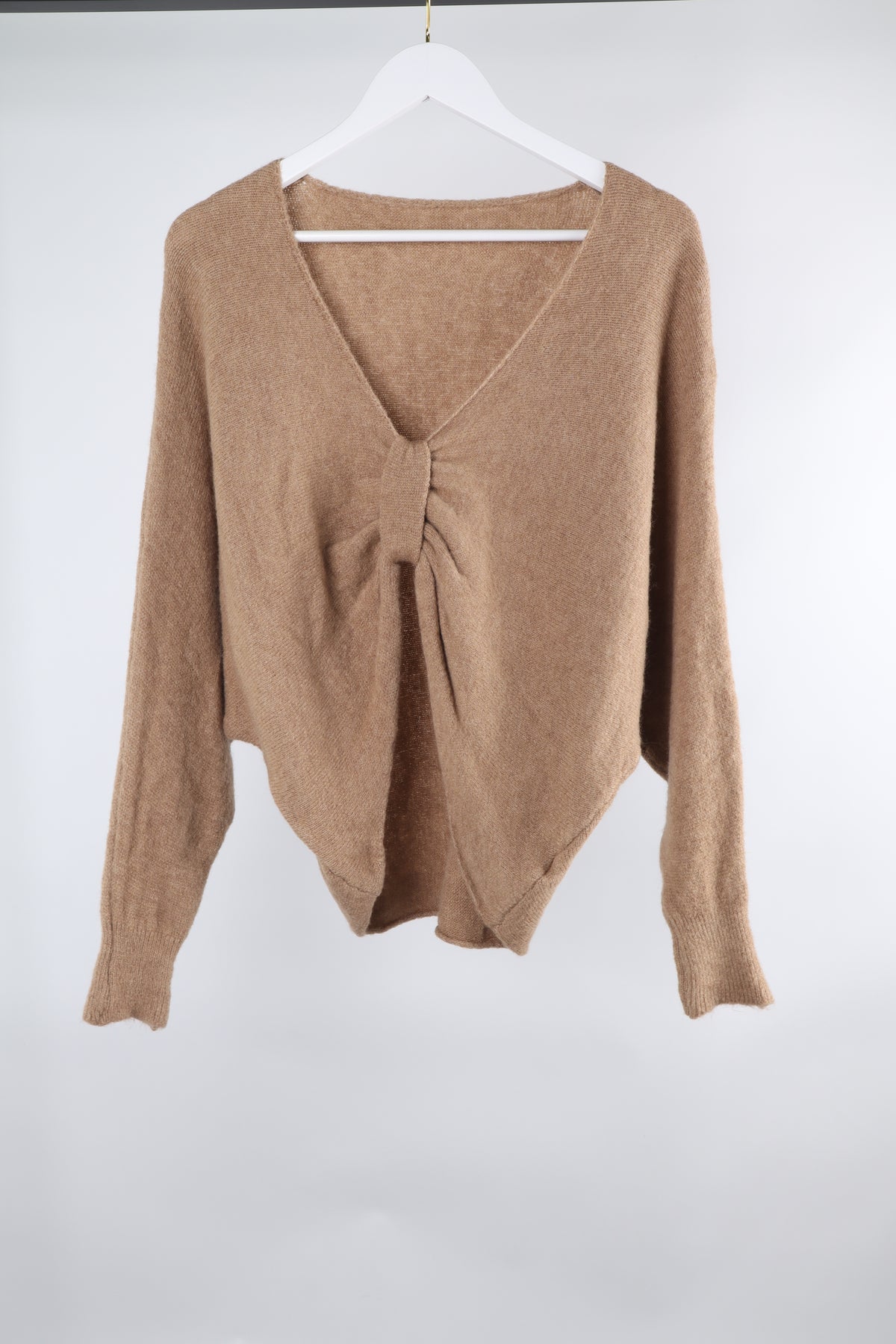 Strickpullover DRAPED KNOT