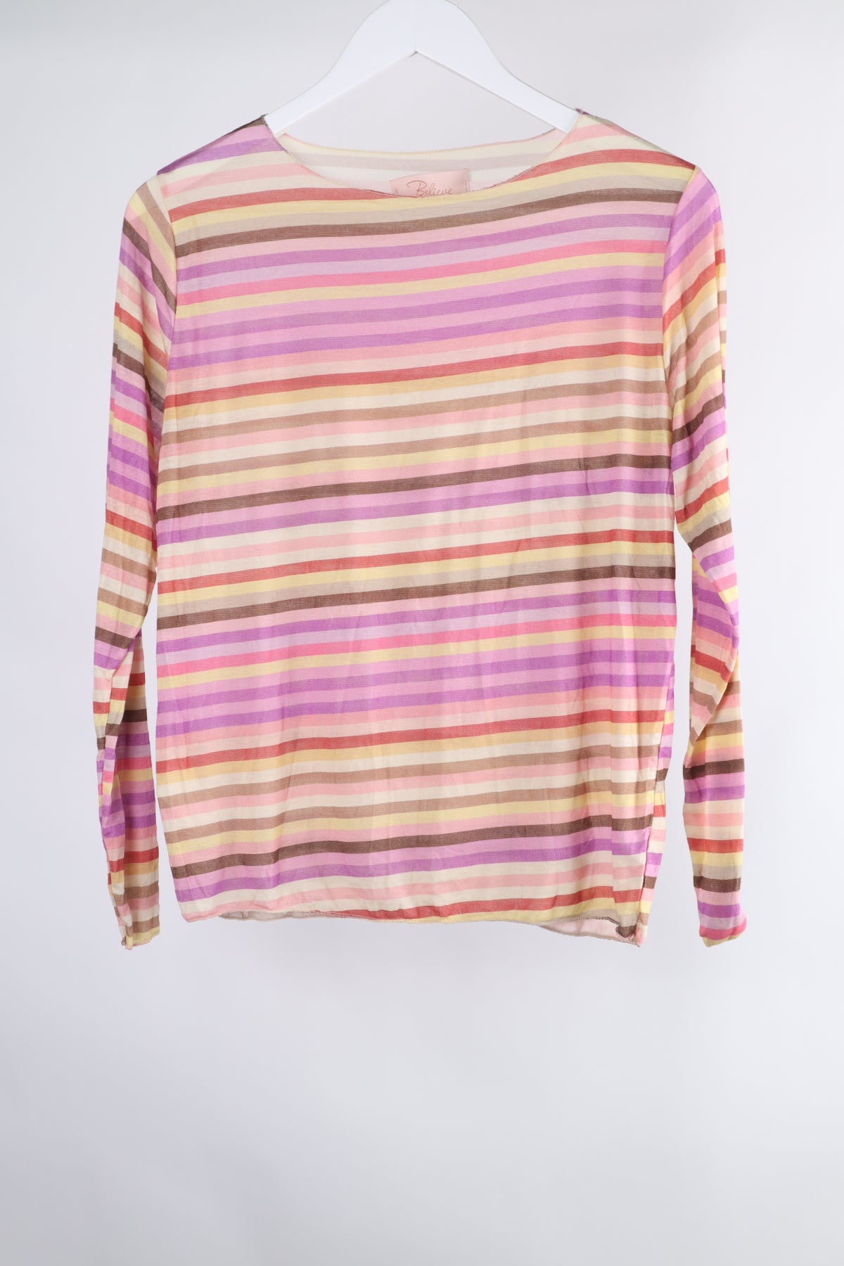 KASCHMIR LANGARMSHIRT FINE LINES