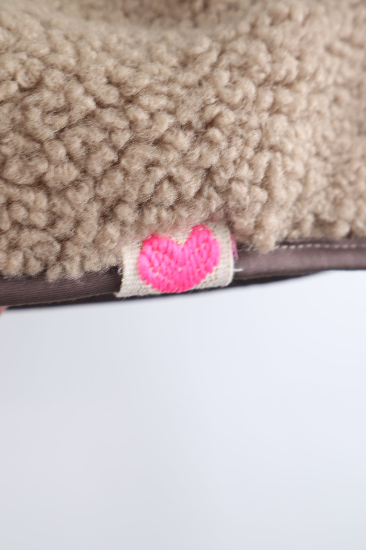 Teddyweste HEART DETAIL