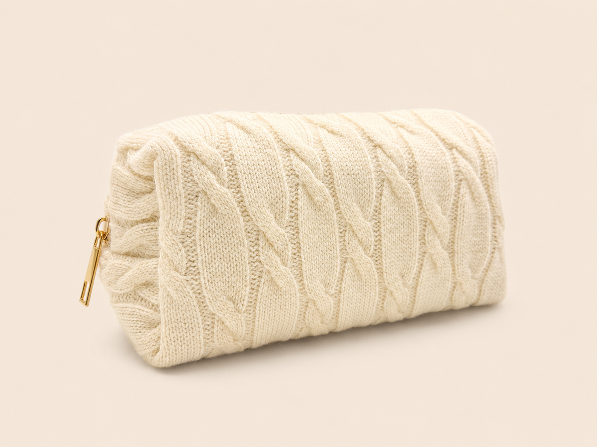 Kosmetiktasche CABLE KNIT