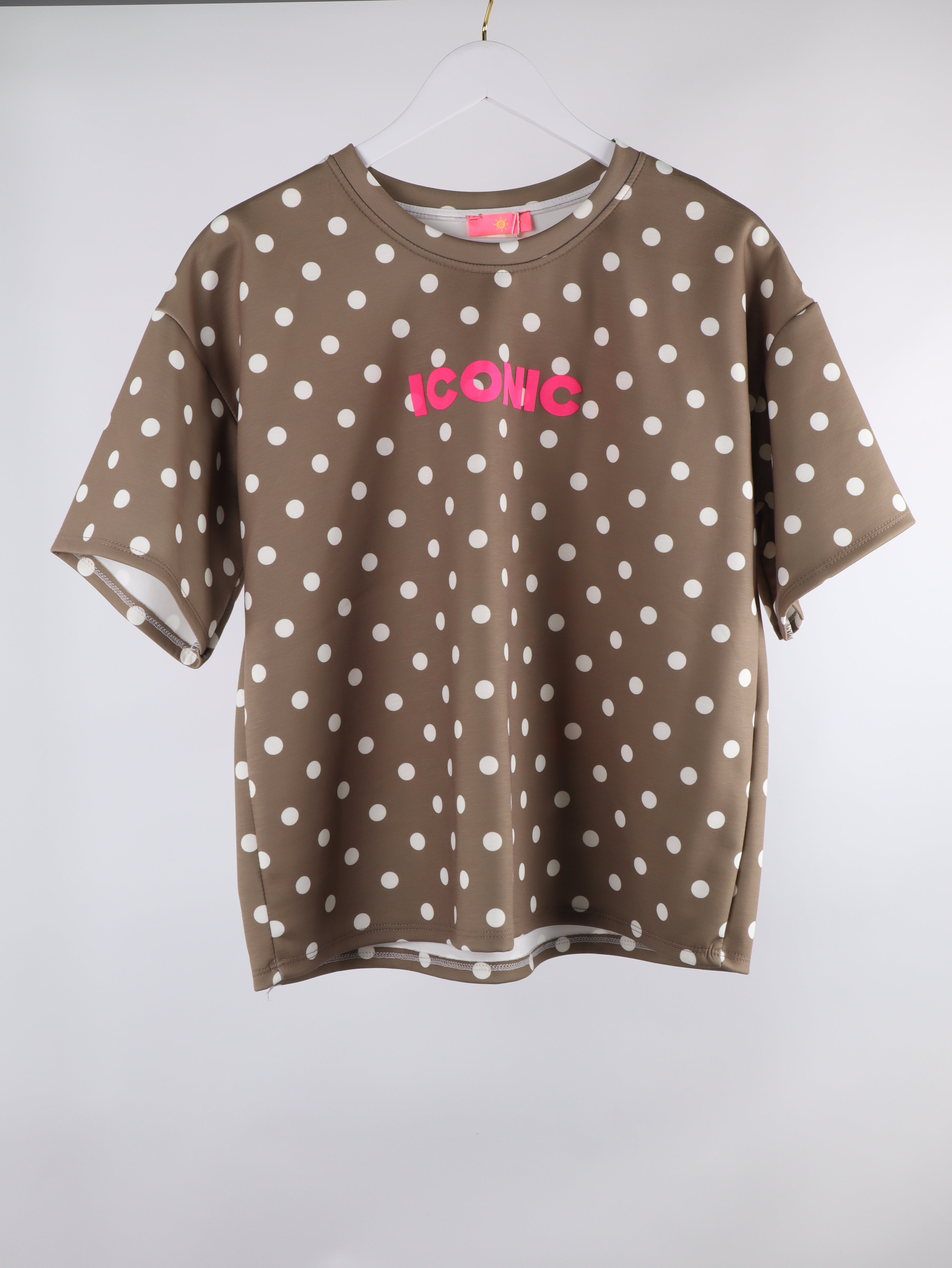 Oversize Shirt "Butter Polka Dots" mit Iconic-Print