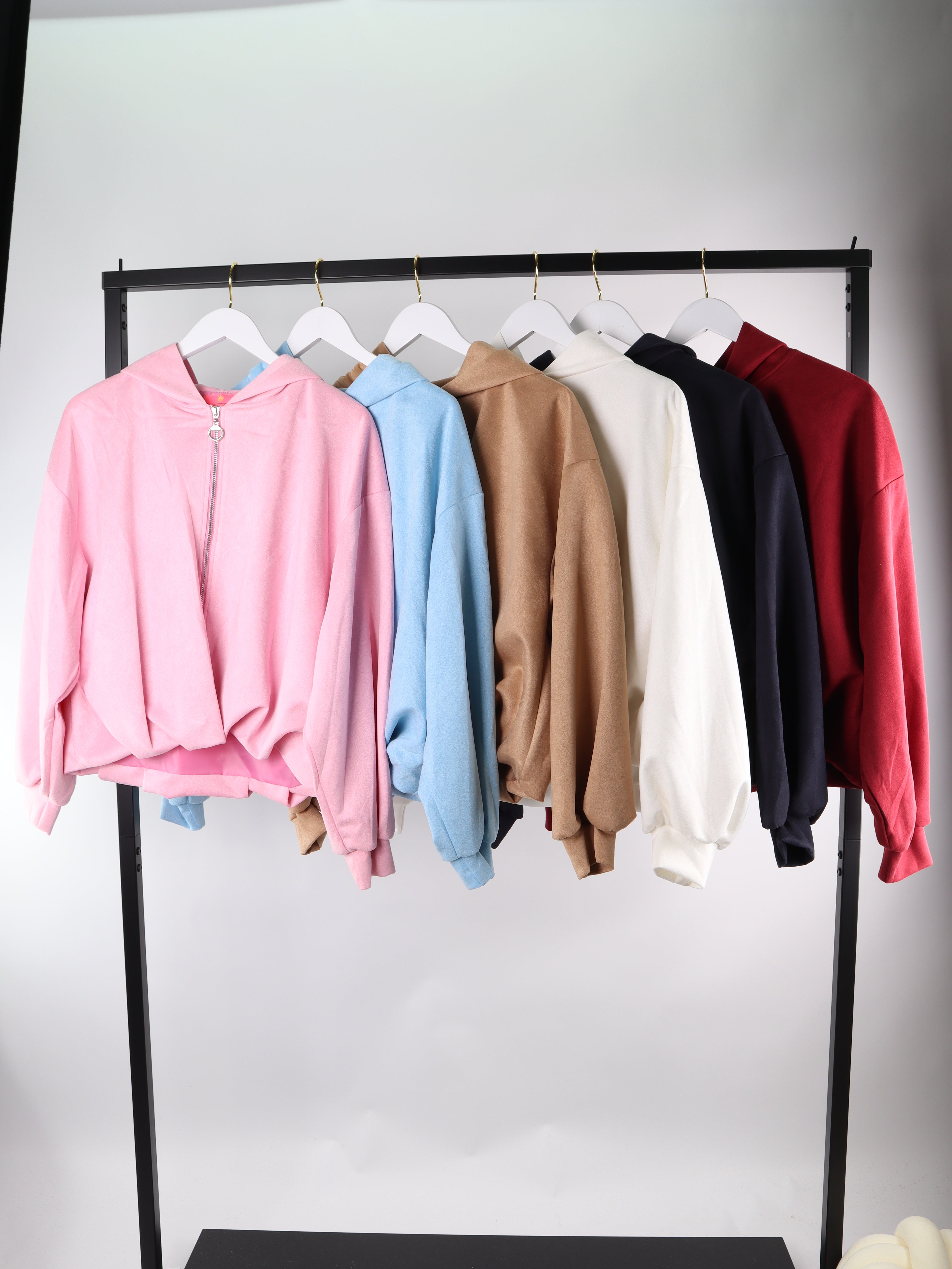 Kapuzenjacke VELOURS
