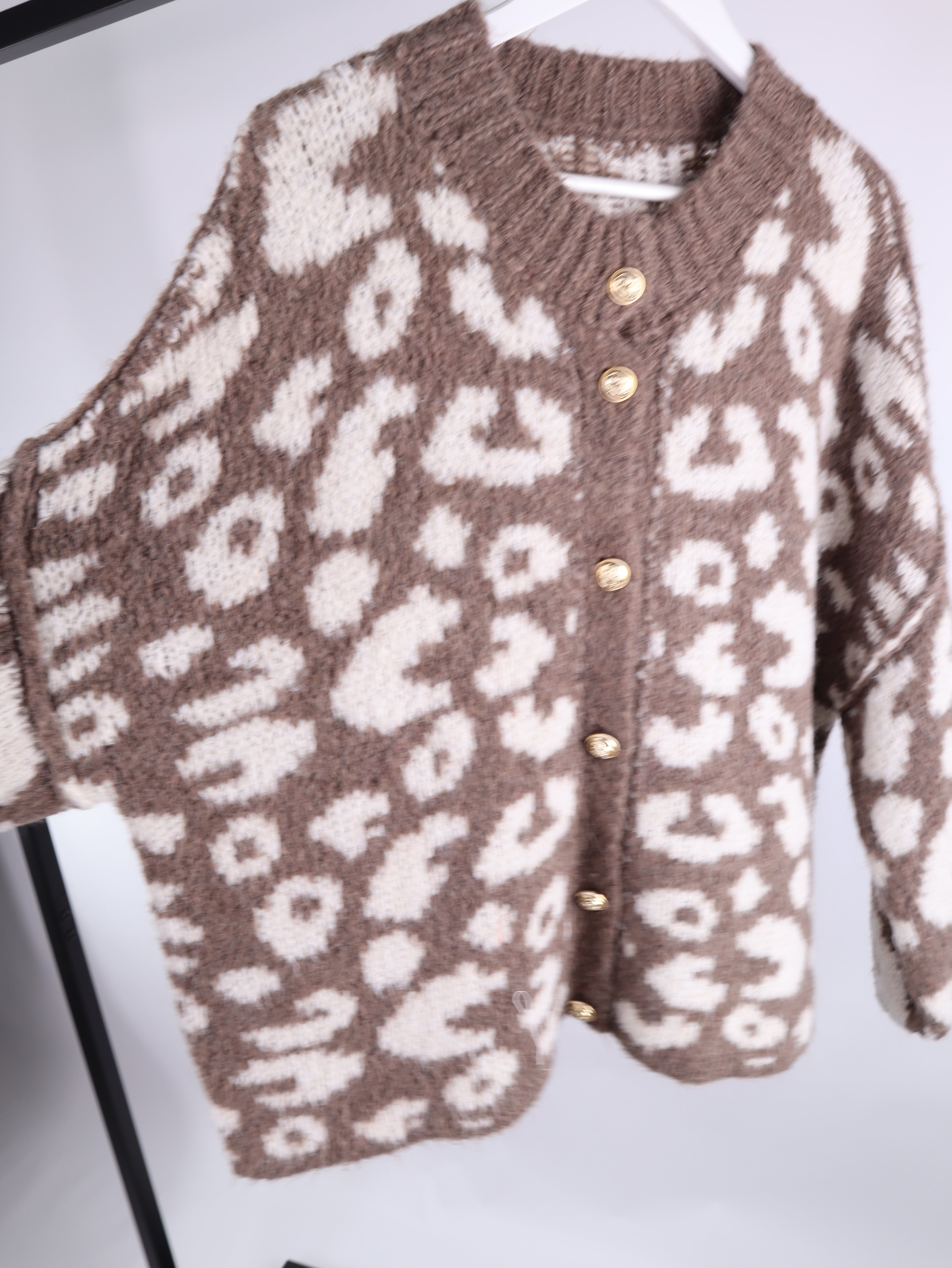 Leo Strickjacke WILD BUTTONS