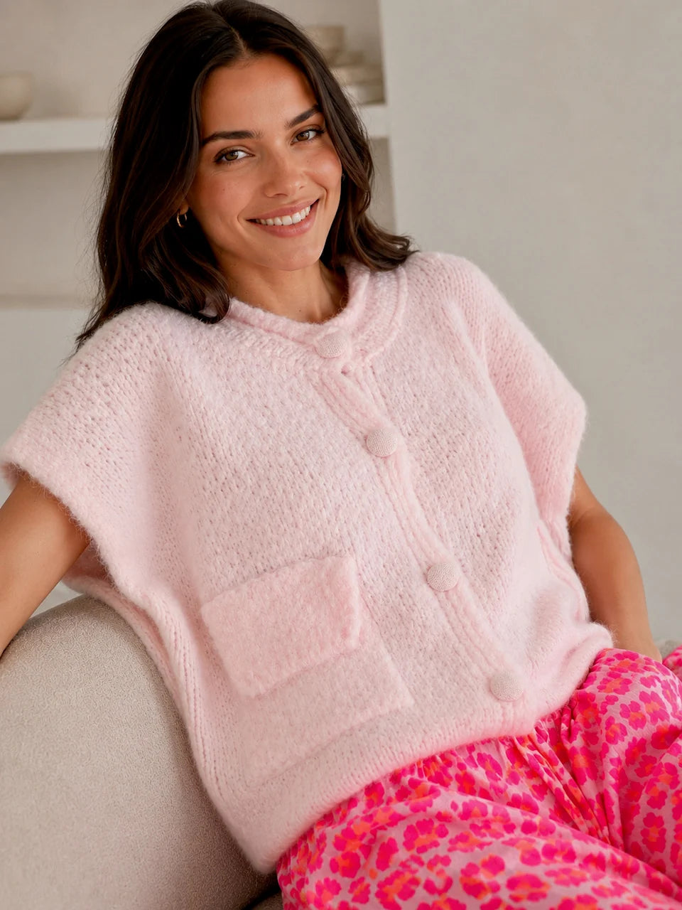 Strickweste SOFT AND SIMPLE