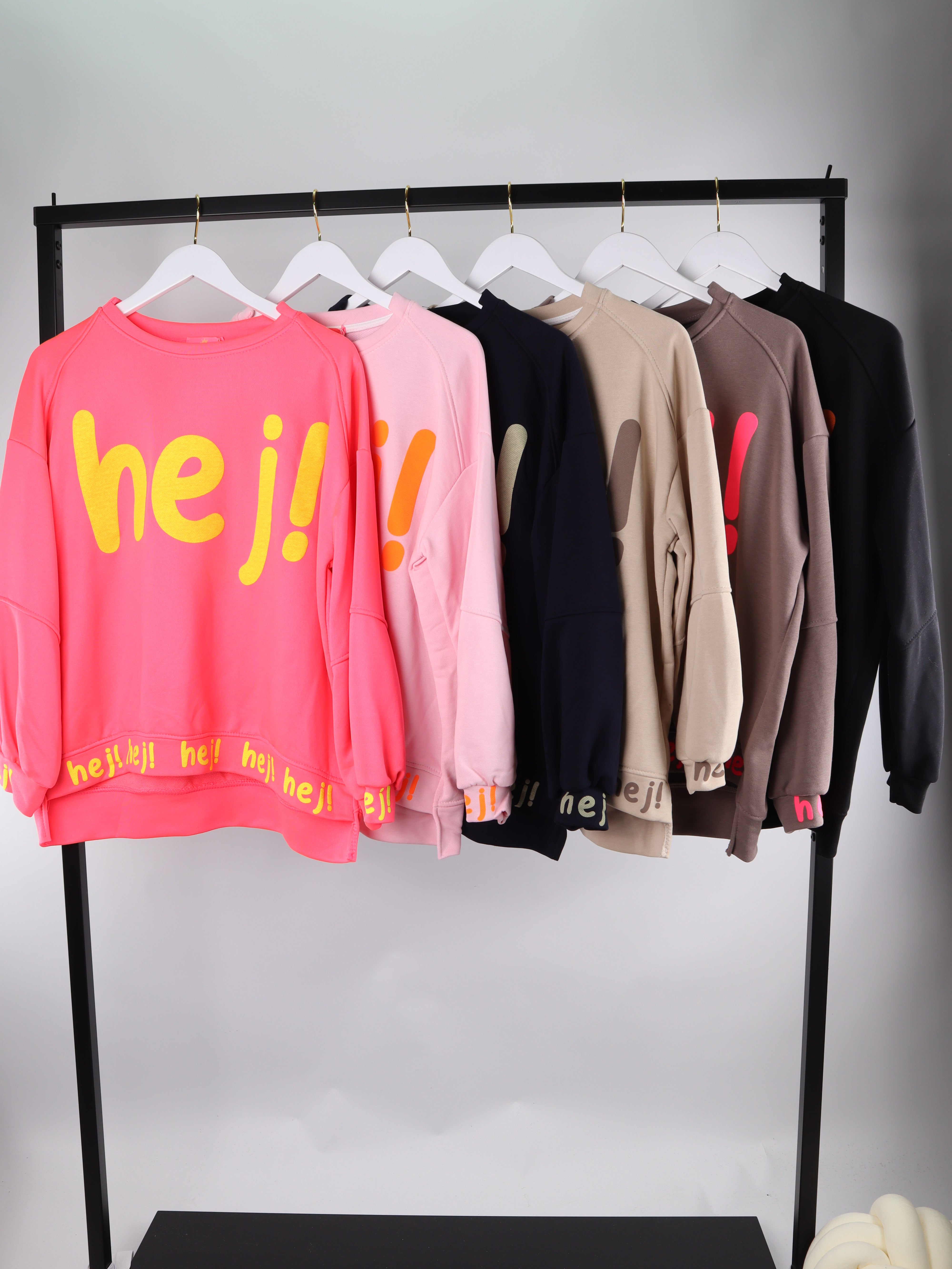 Oversize Sweatshirt HEJ