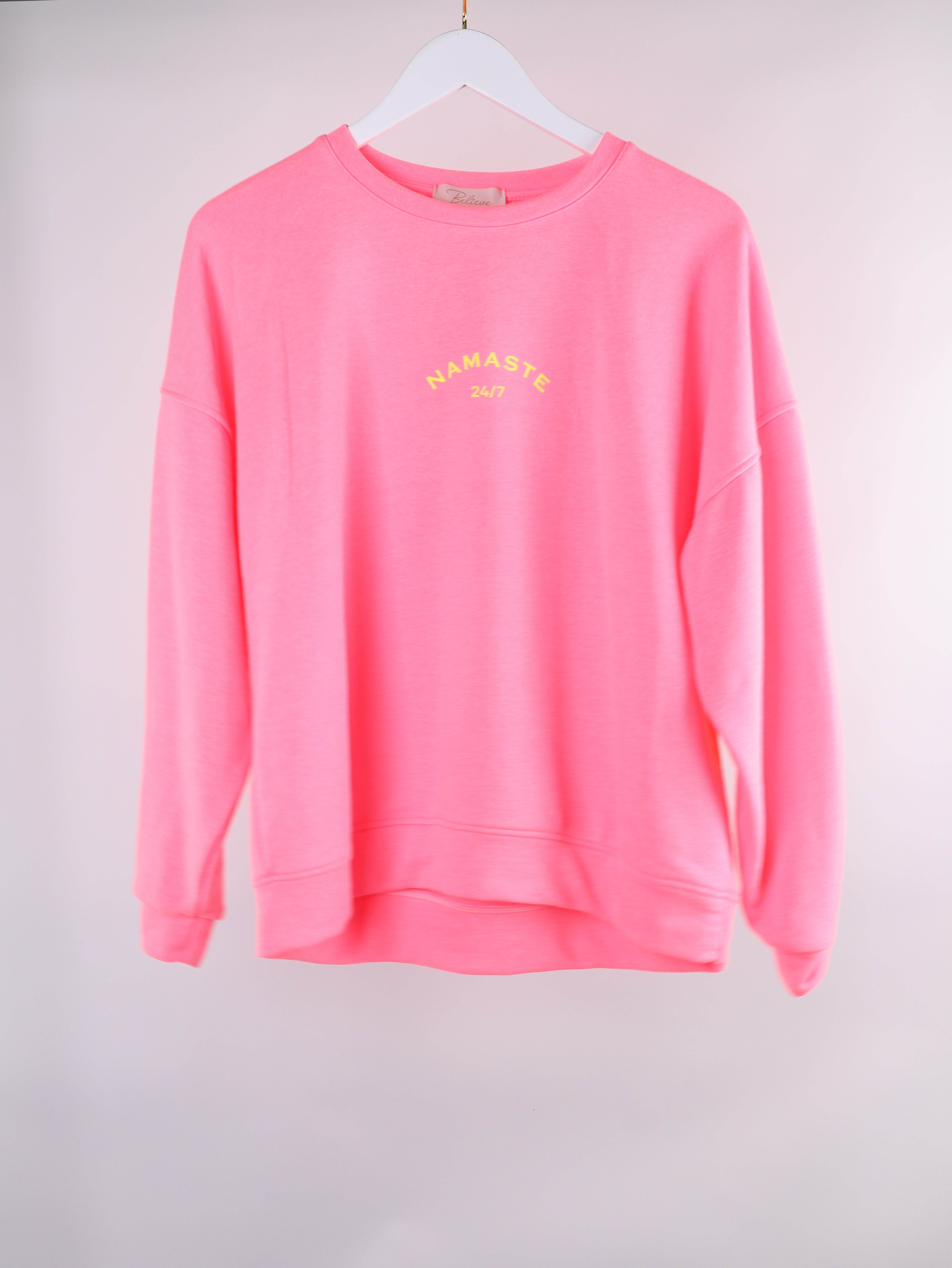 Sweatshirt mit Rückenprint NAMASTE