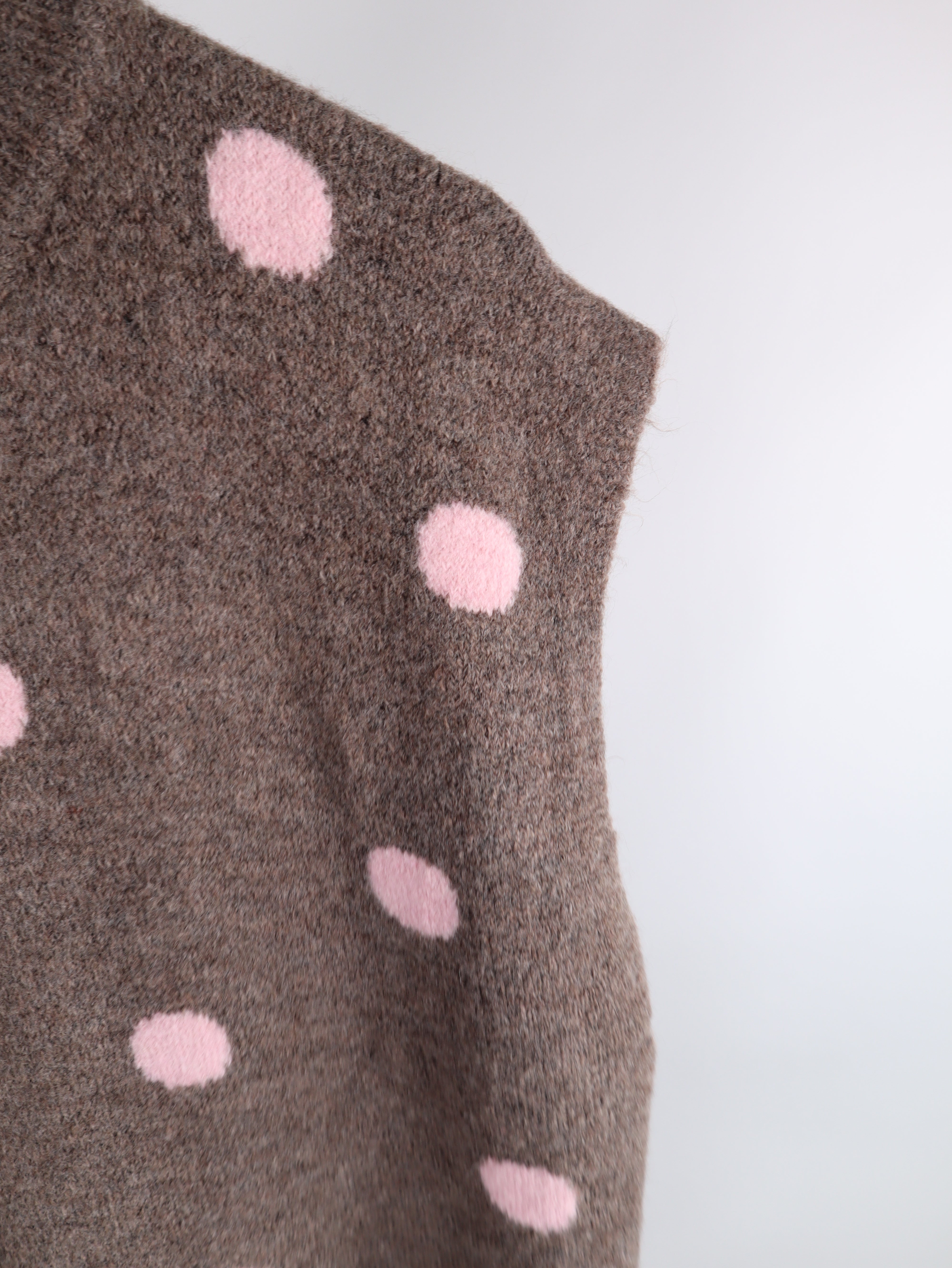 Strickweste POLKA DOT